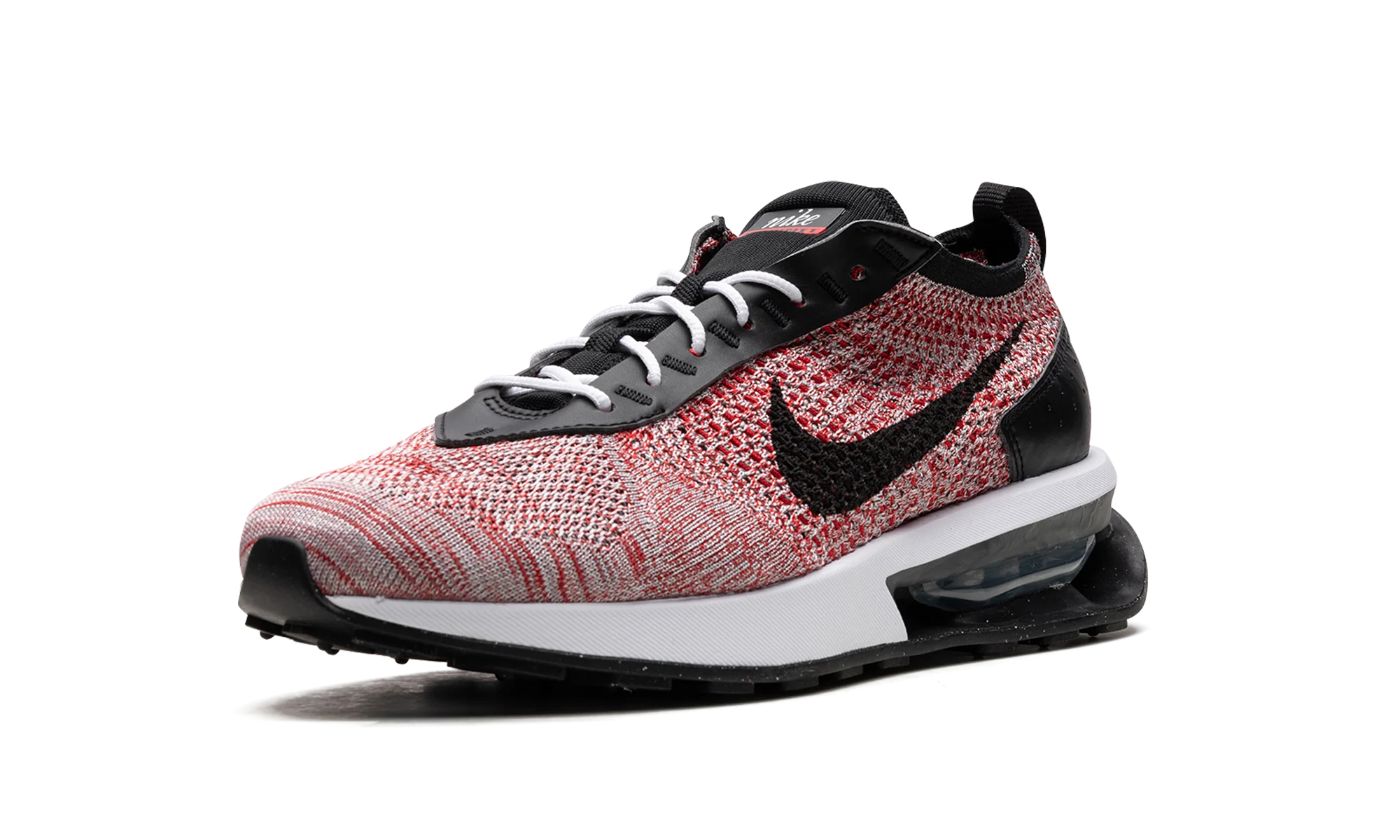 Air Max Flyknit Racer "University Red Wolf Grey" FD2764 600 - Image 4