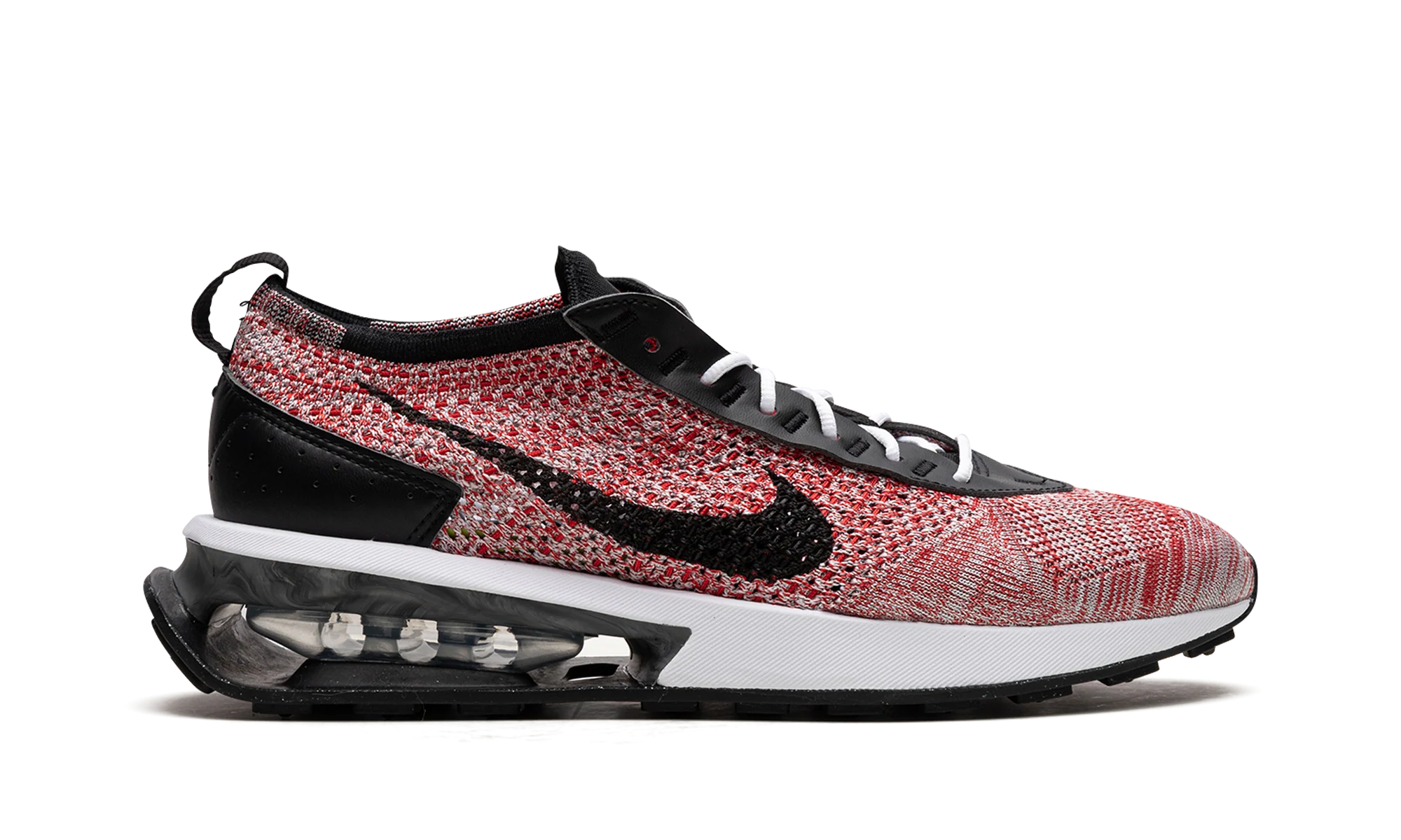 Air Max Flyknit Racer "University Red Wolf Grey" FD2764 600 - Image 6