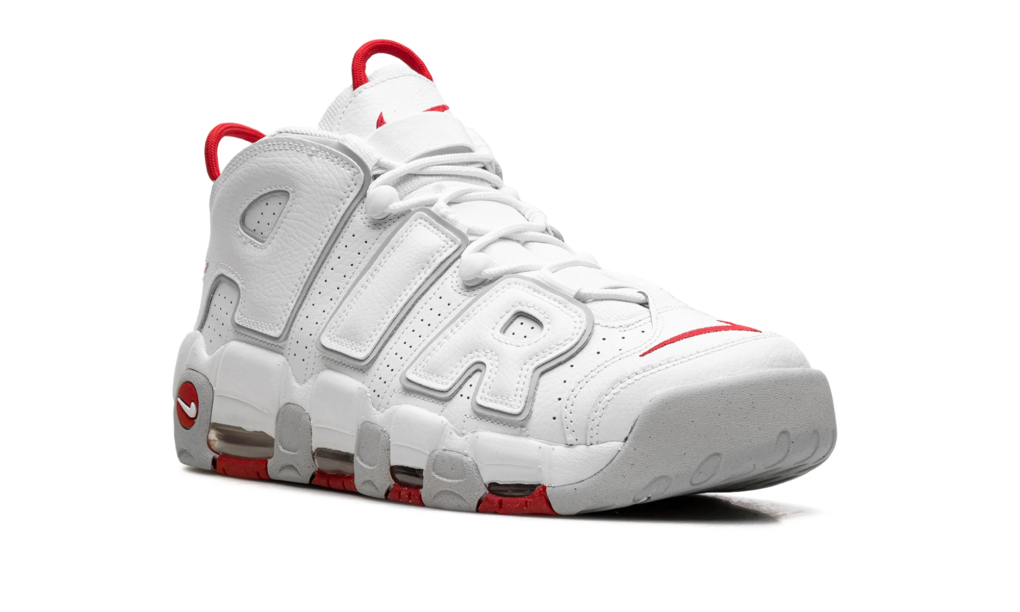 Air More Uptempo "2021 - White Varsity Red" DX8965 100 - Image 7