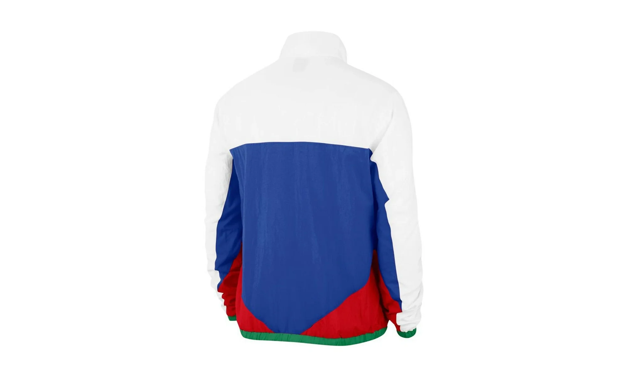Air NSW Flight Series Half Zip Breaker Jacket "Game Royal White Green" CN8508 480 - Image 2
