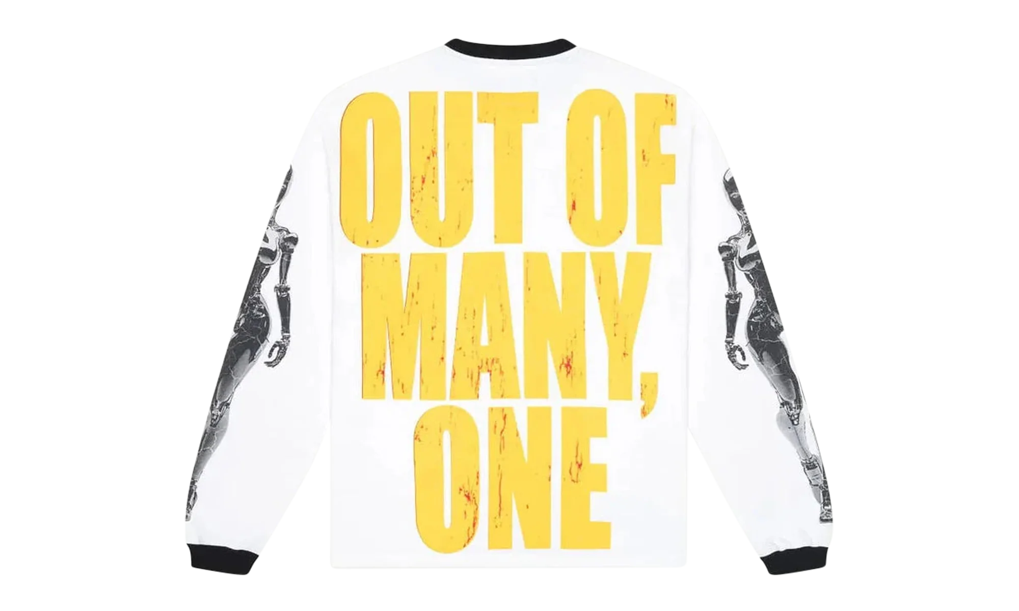 Alexa Long Sleeve T-Shirt "White/Black" BV27ZE7M - Image 2