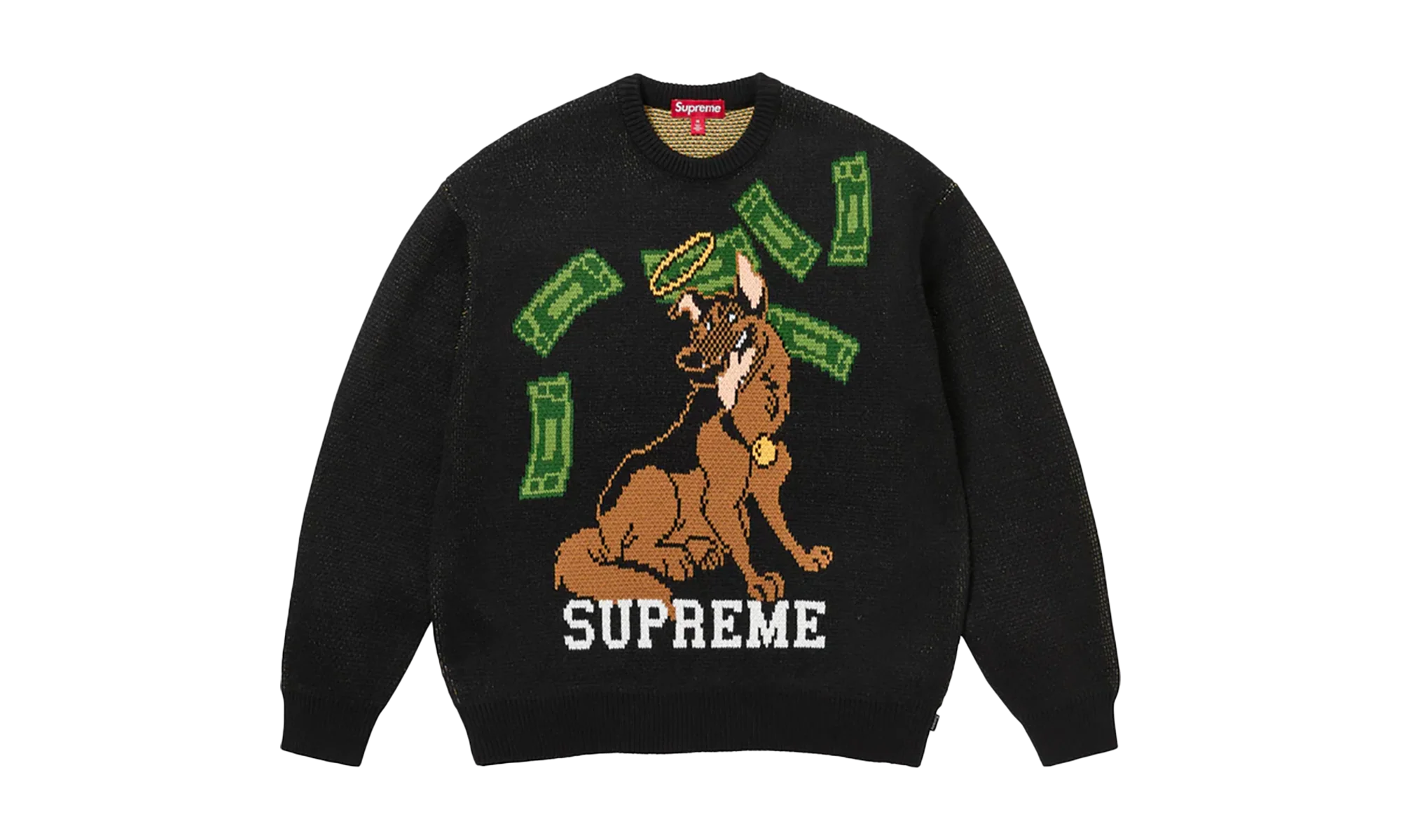 All Dogs Go To Heaven Sweater "FW25 - Black" SU26296