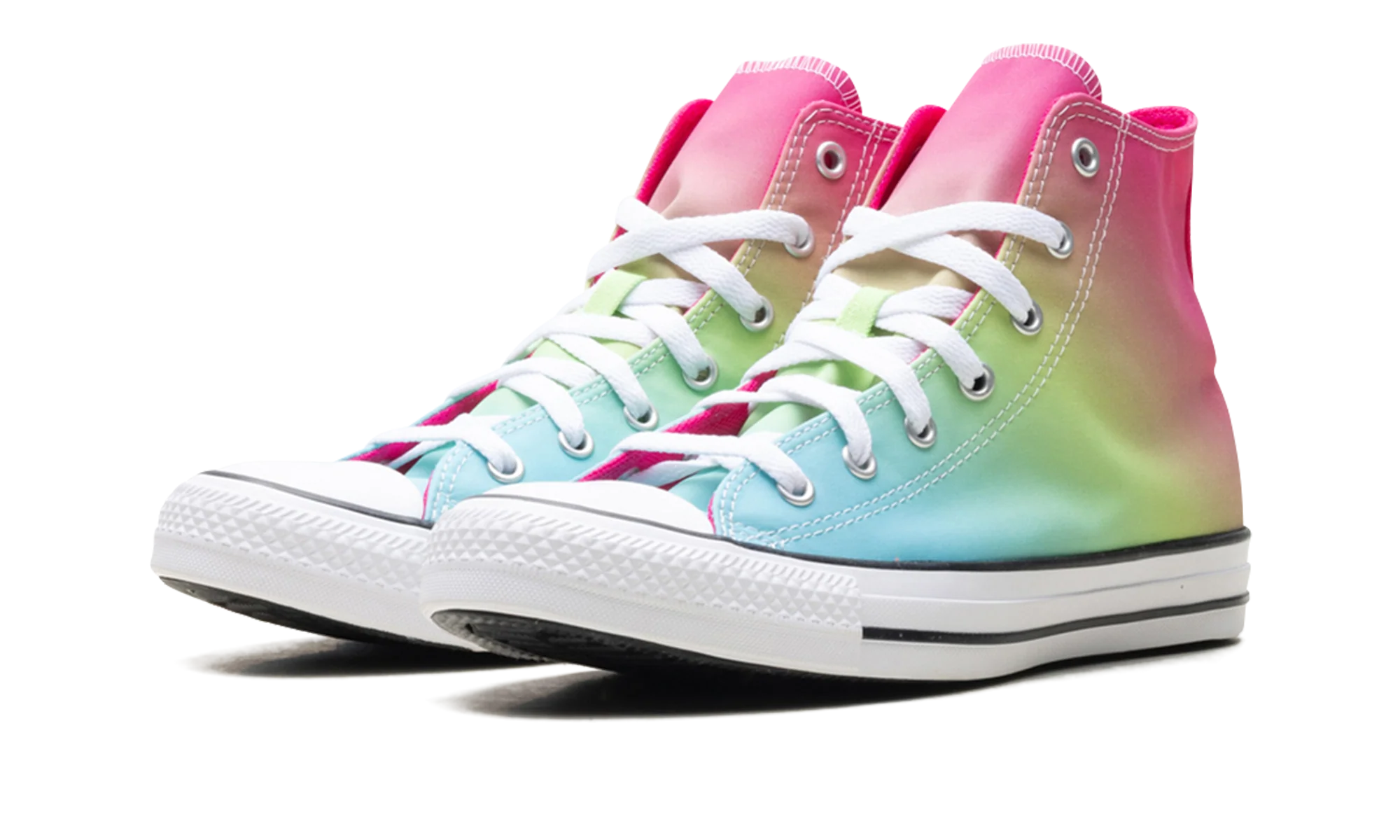 All Star Hi GS "Bright Ombre / Triple Cyan / Chaos Fuchsia" A07337F - Image 2