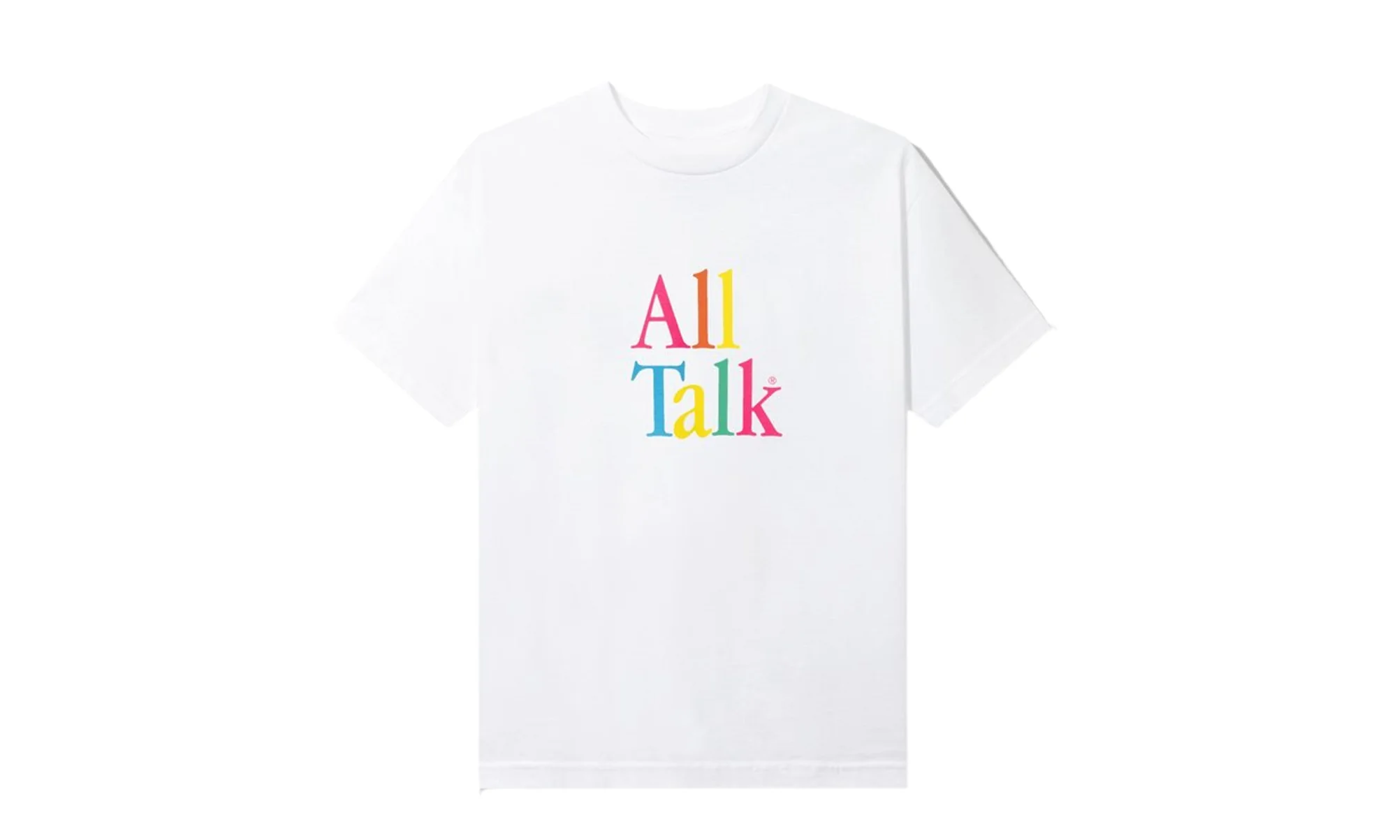 All Talk Tee "White/Multi - FW21 Collection" ASSCFW21 034