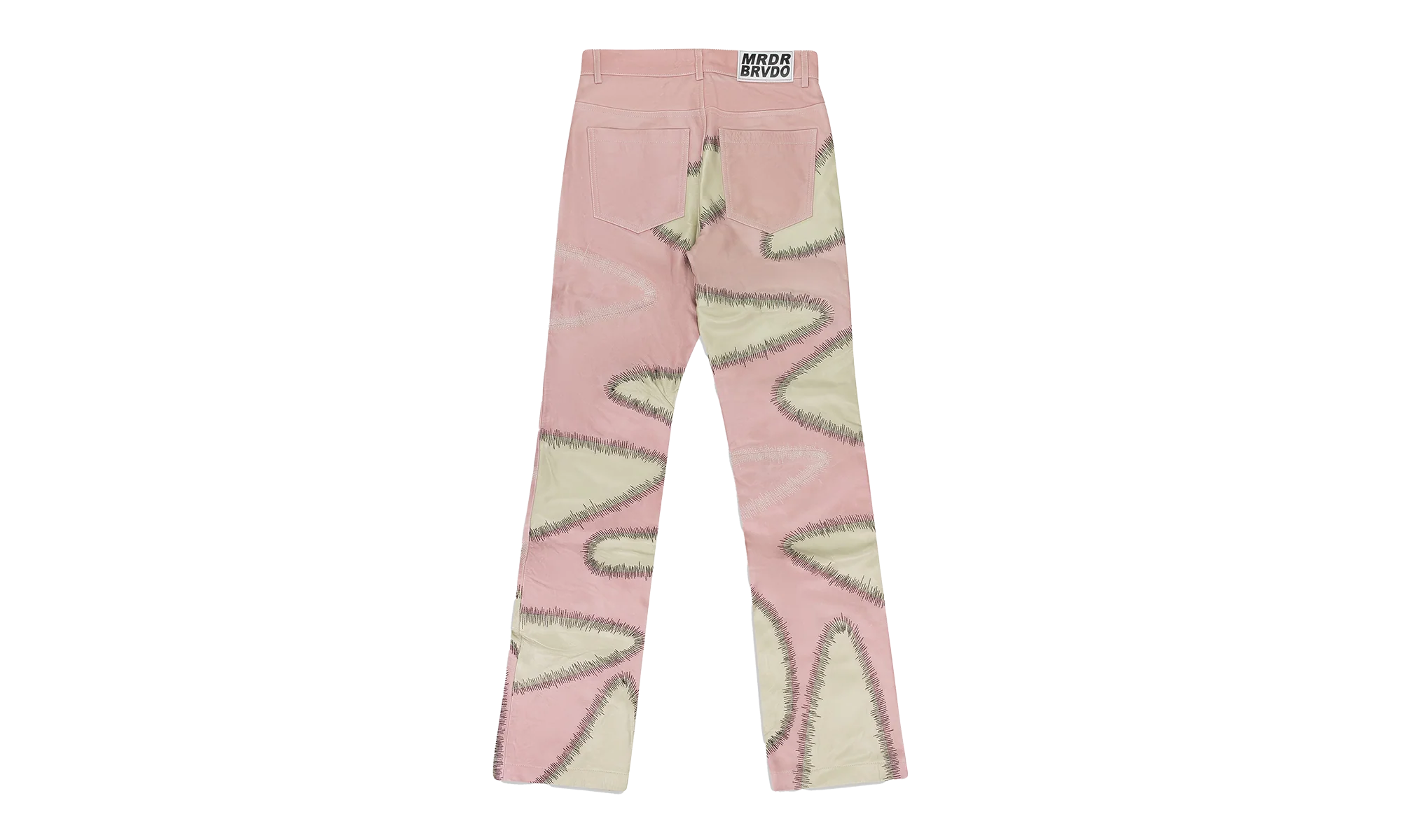 Amalgamated Leather Pants "grey" 11200550032 - Image 2