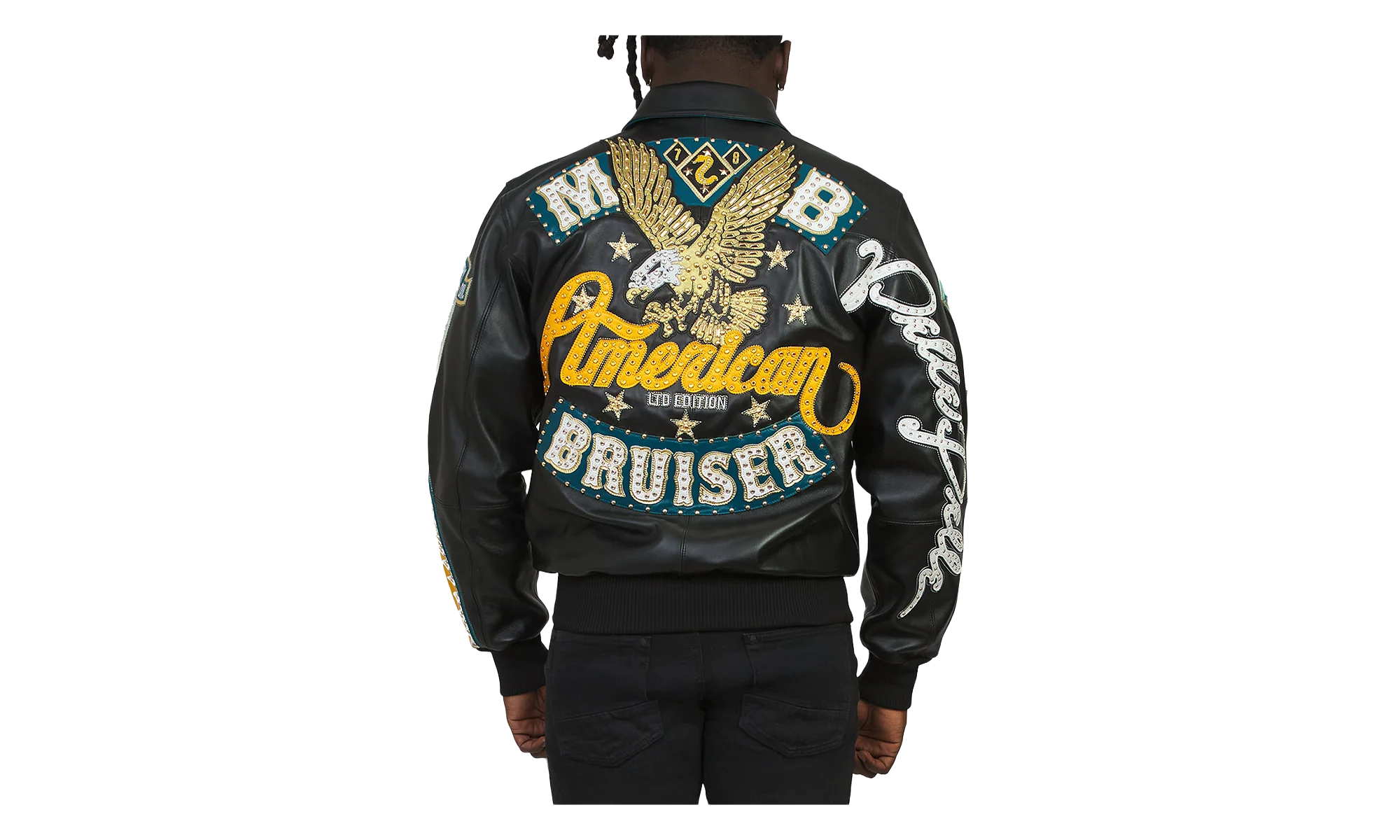 American Bruiser Jacket "Black" PP019 - Image 2