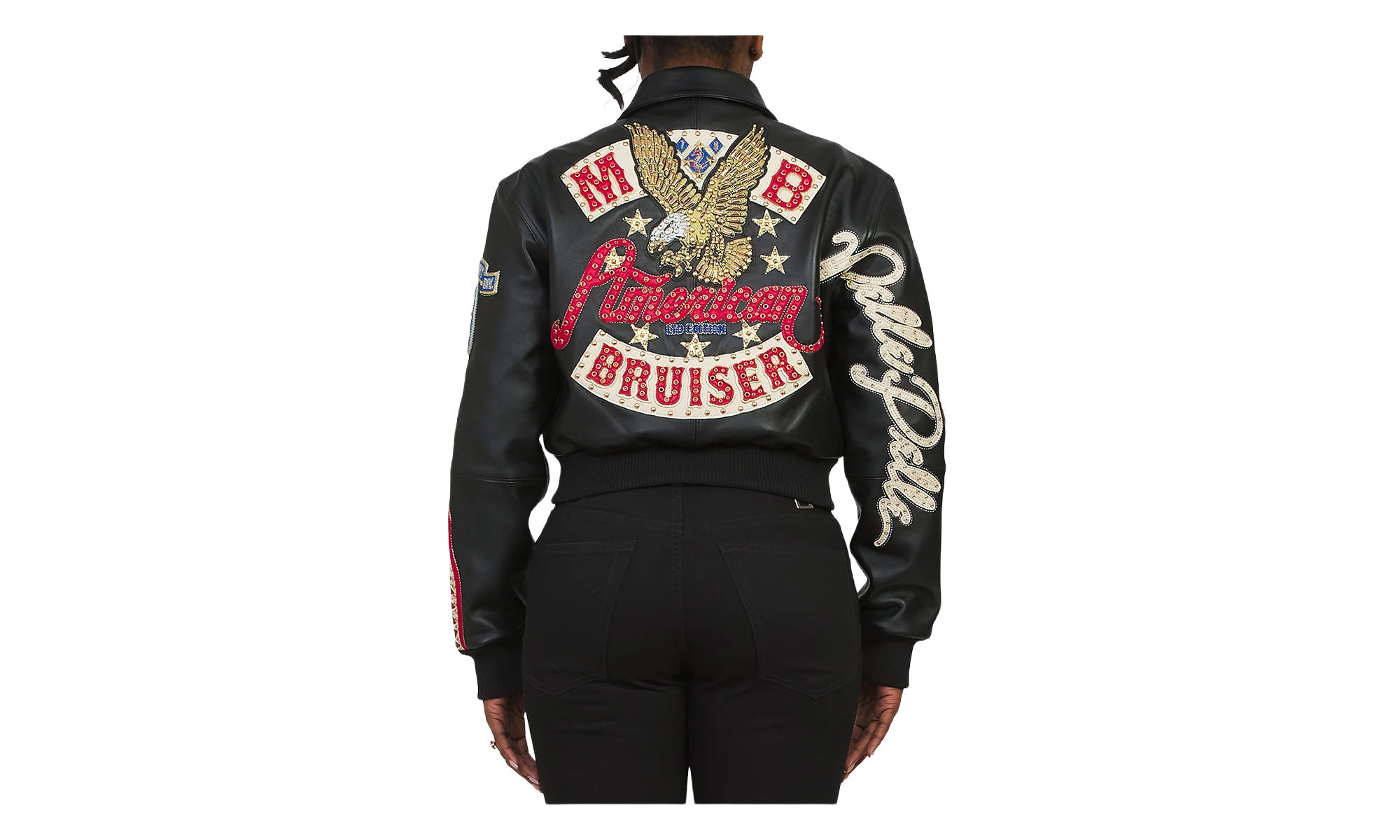 American Bruiser Jacket WMNS "Black" PP024 - Image 2