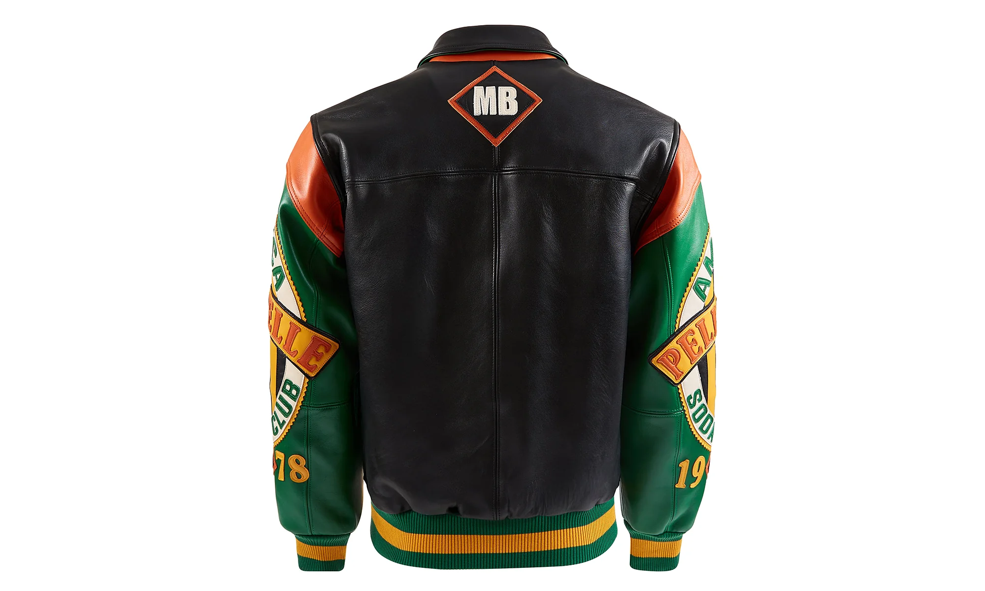 American Soda Club Jacket "Black / Green" PP007 - Image 2
