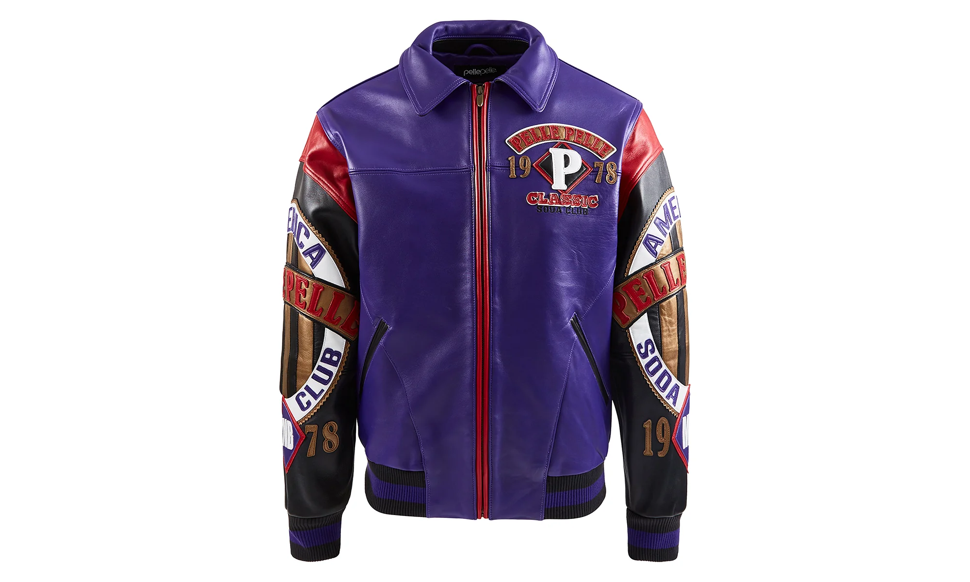 American Soda Club Jacket "Purple / Black" PP008