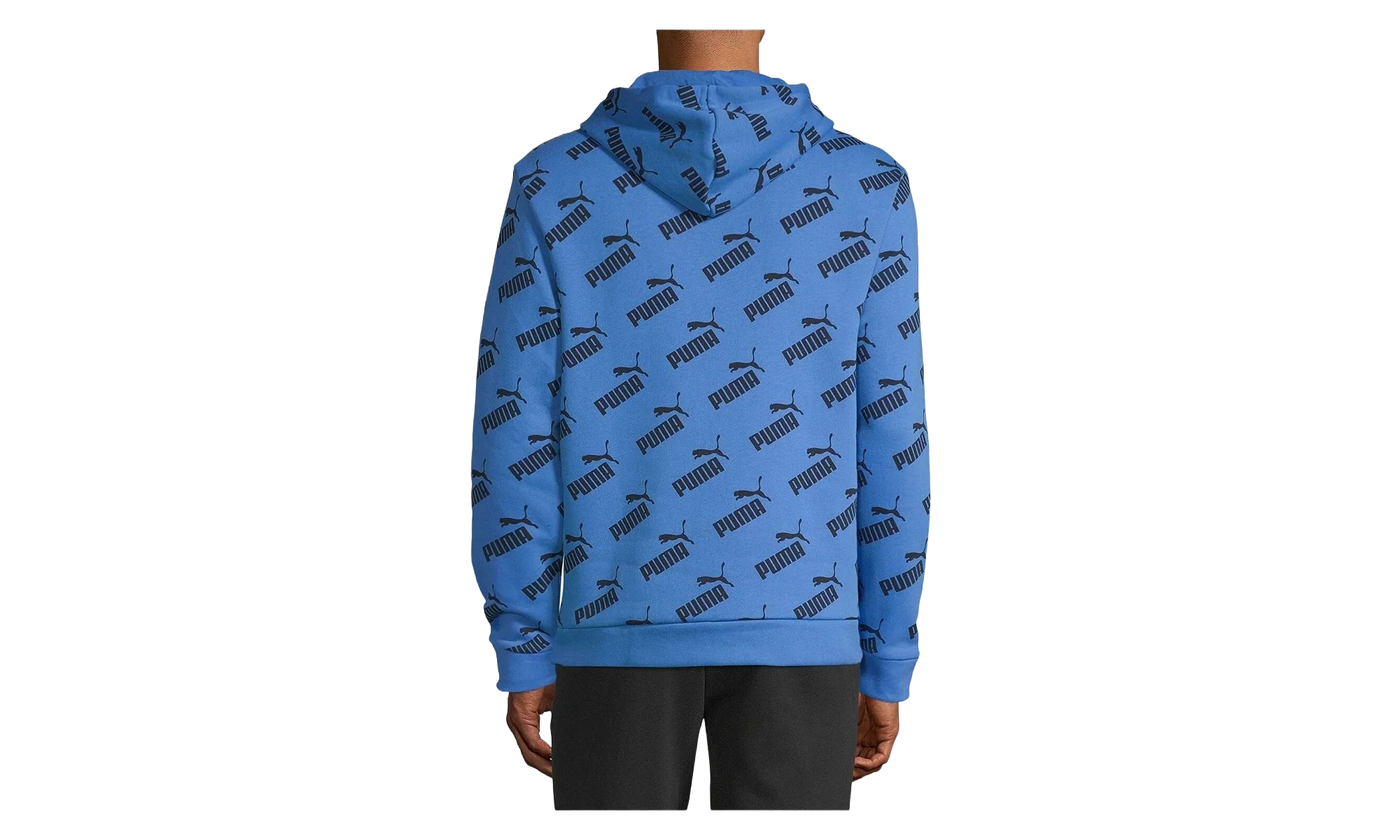 Amplified Fleece Hoodie "Palace Blue" 597247 41 - Image 2