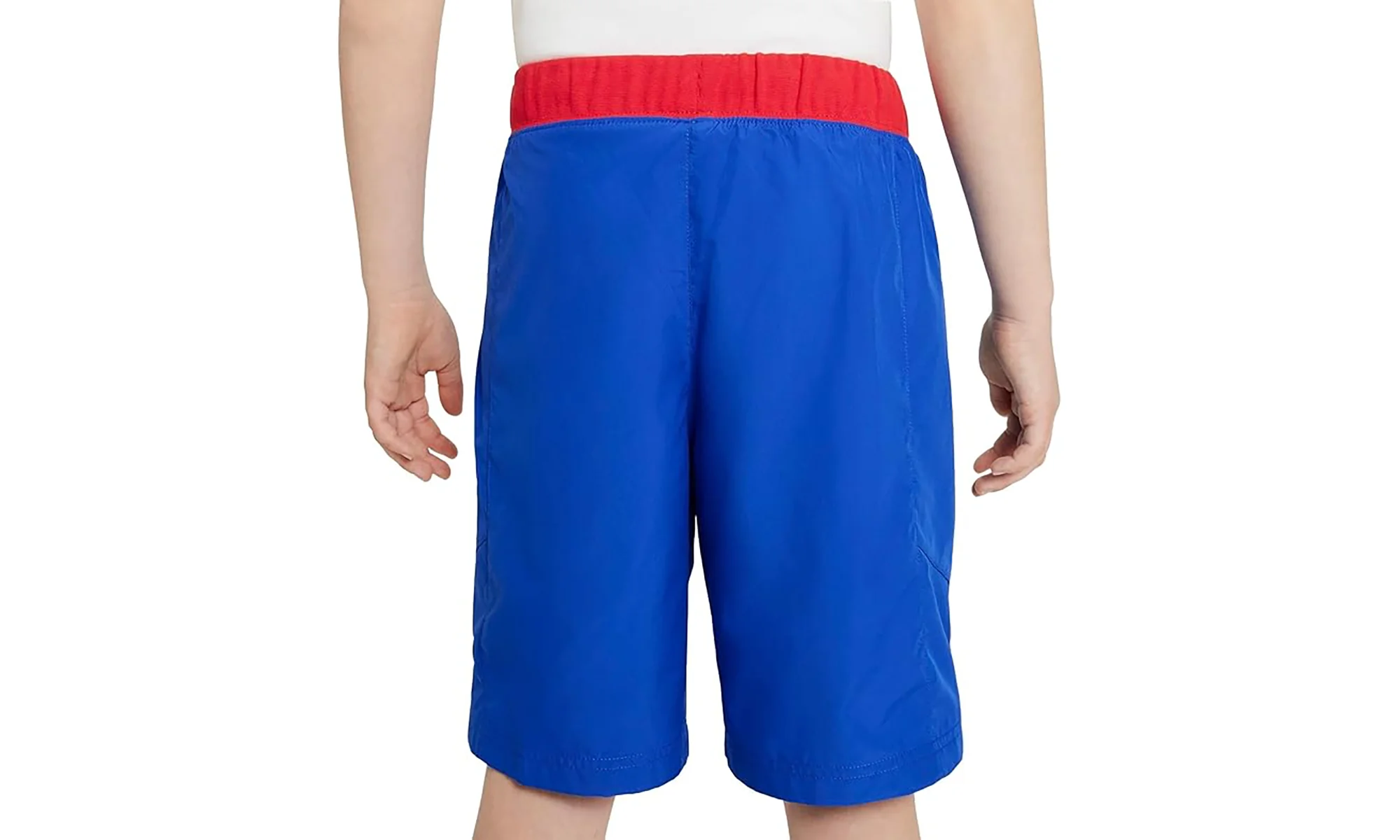 Amplify Woven Shorts GS "Game Royal / University Red" DA0868 480 - Image 2