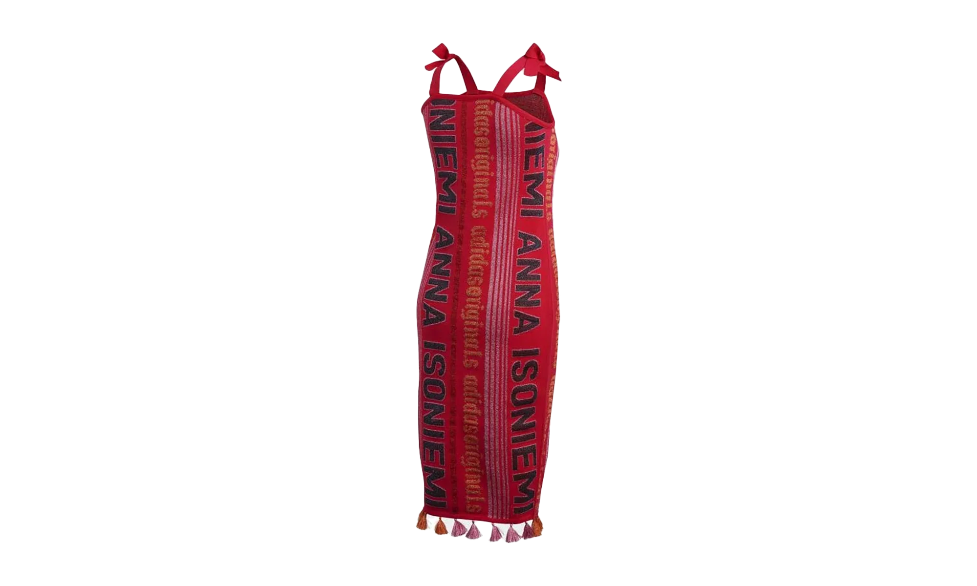 Anna Isoniemi Dress WMNS "Bold Pink / Joy Orange" FQ4148 - Image 2