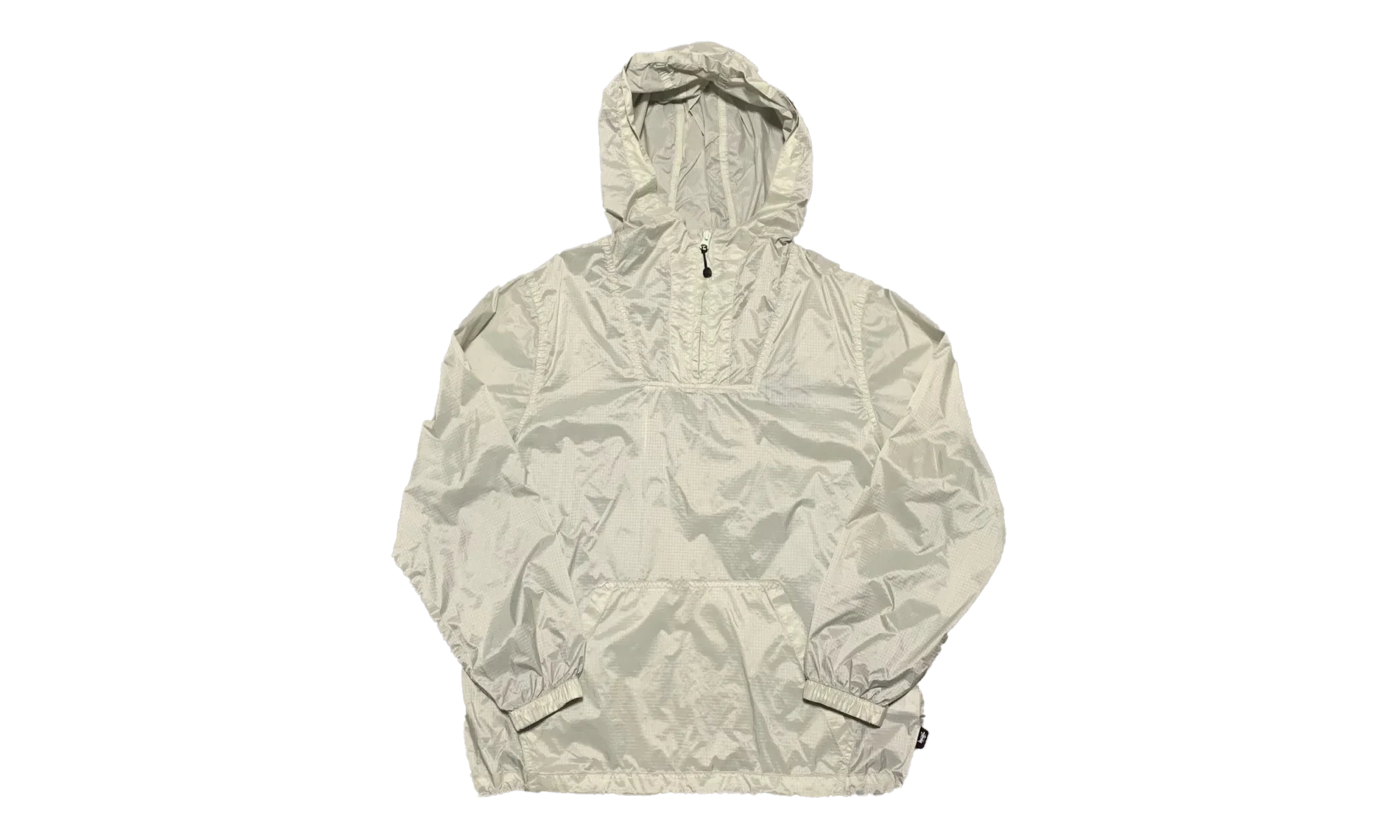 Anorak Pullover Nylon Hooded Jacket "Beige" STUS84