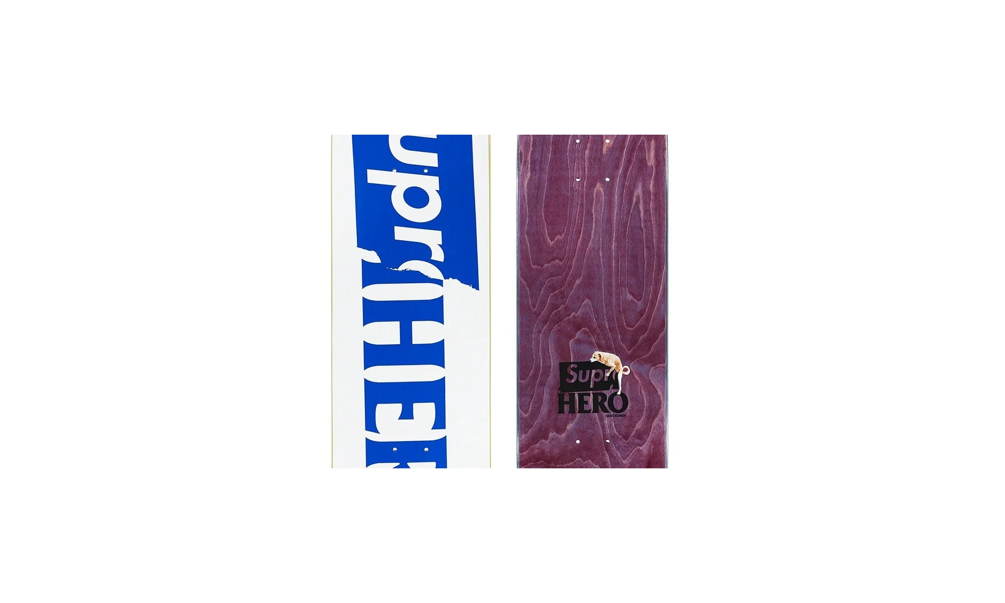 ANTIHERO Dog Skateboard Deck "White" SU26340 - Image 2