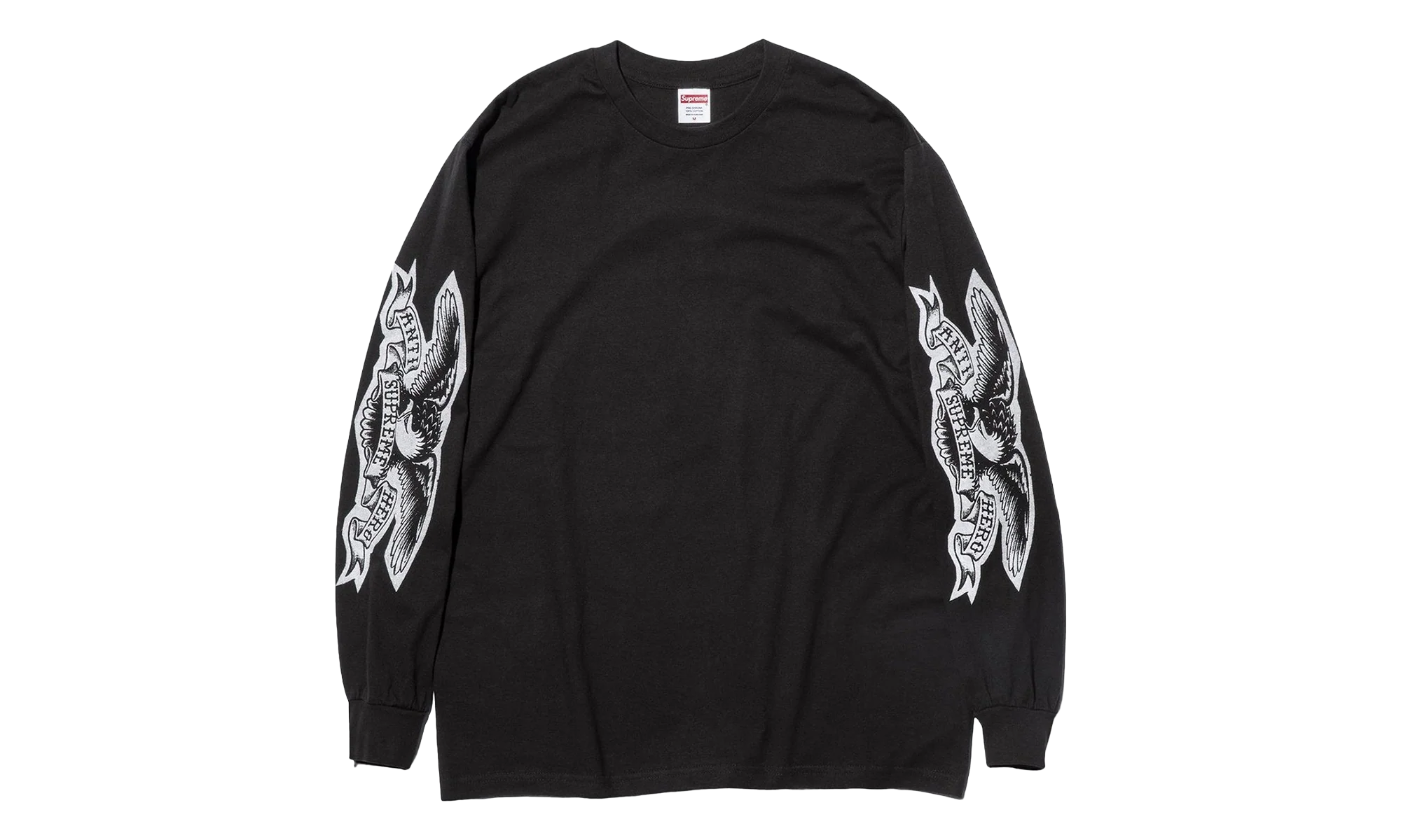 ANTIHERO® Eagle L/S Tee "FW25 - Black" SU26325
