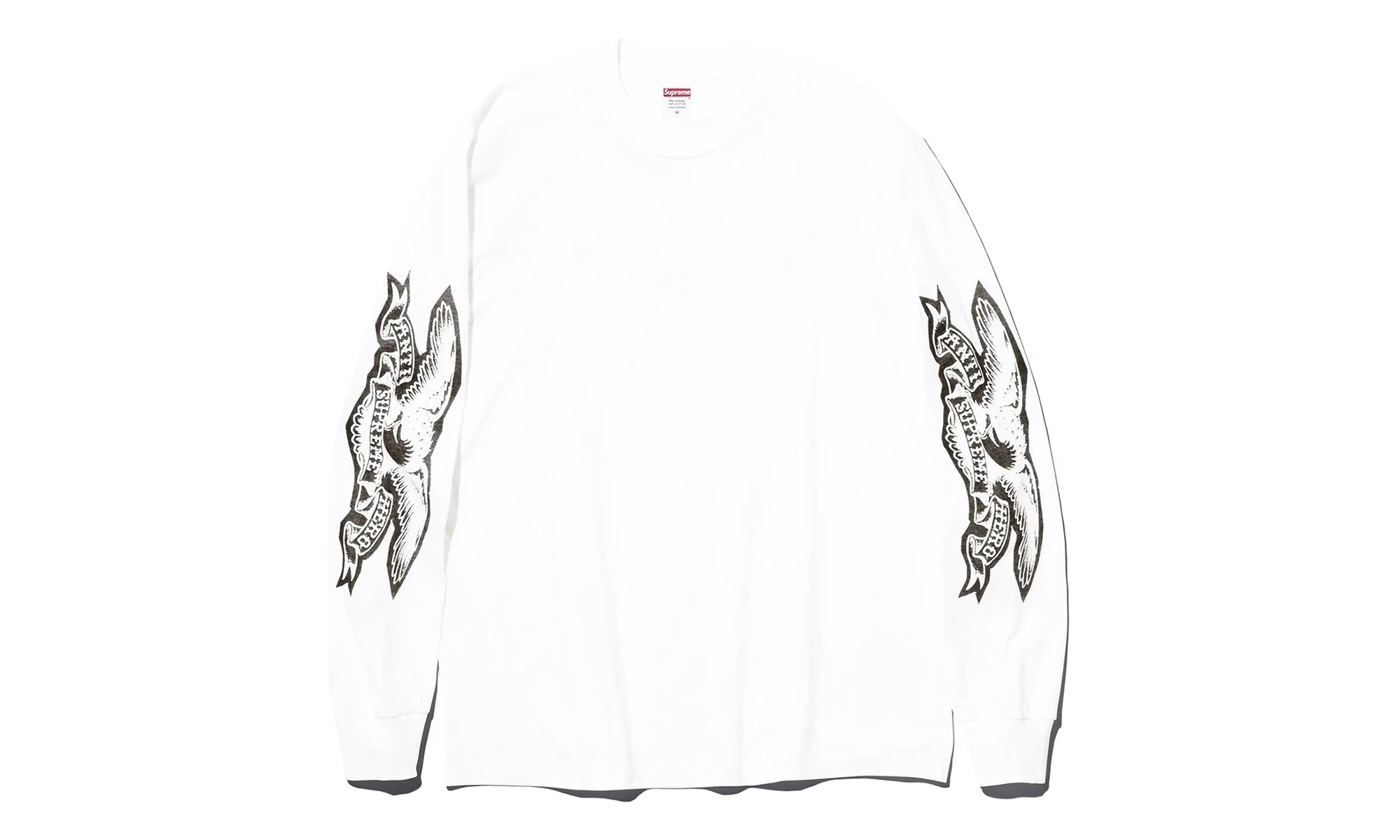 ANTIHERO® Eagle L/S Tee "FW25 - White" SU26327 - Image 2