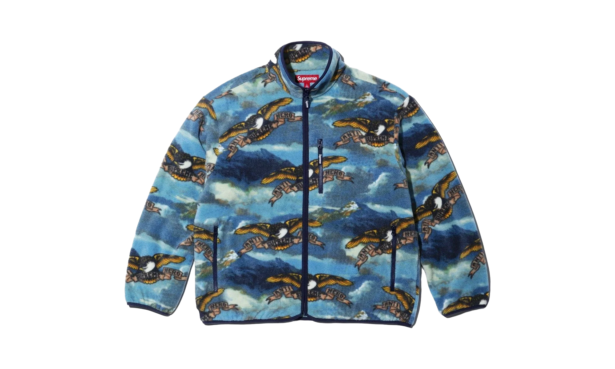 ANTIHERO® Fleece Jacket "FW25 - Blue" SU26336