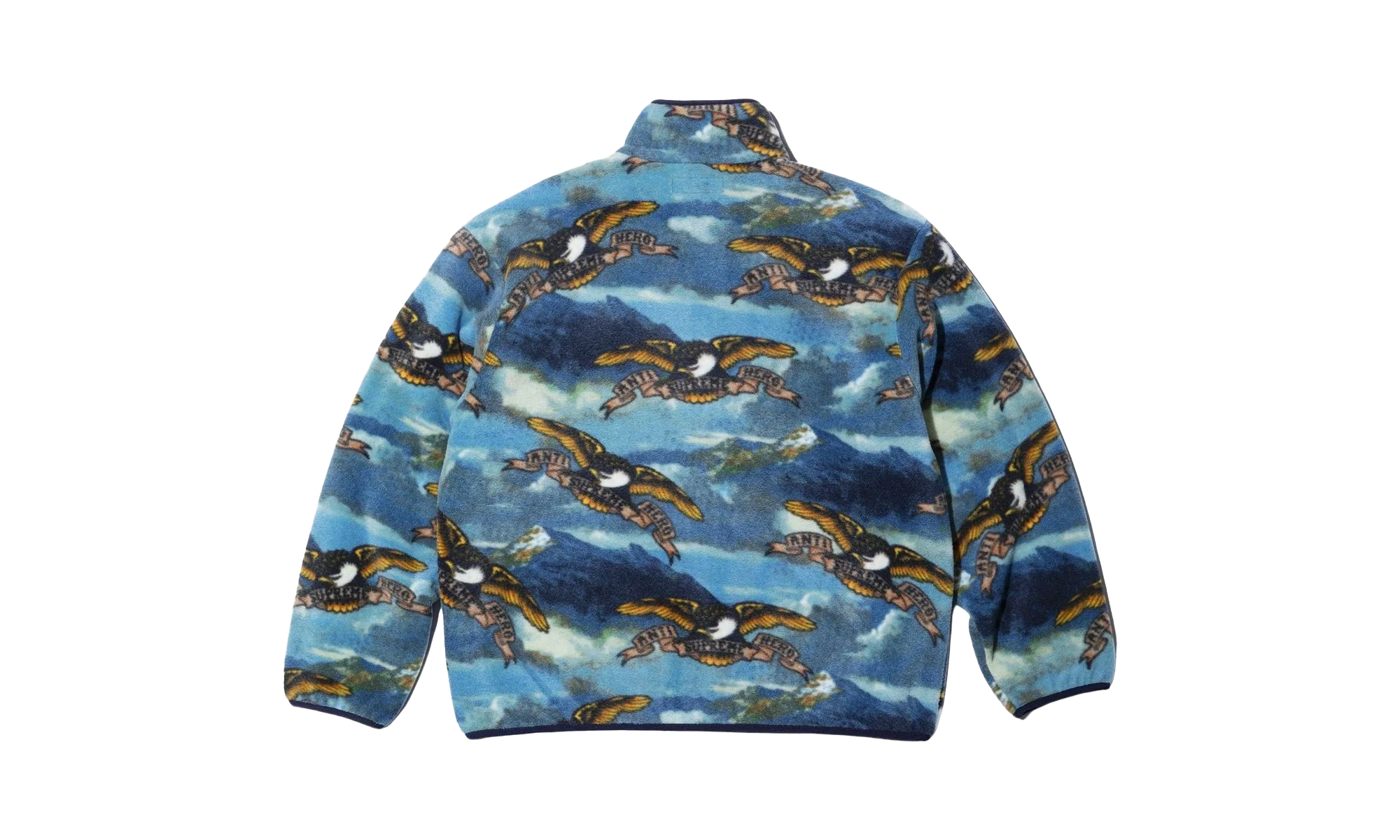 ANTIHERO® Fleece Jacket "FW25 - Blue" SU26336 - Image 2