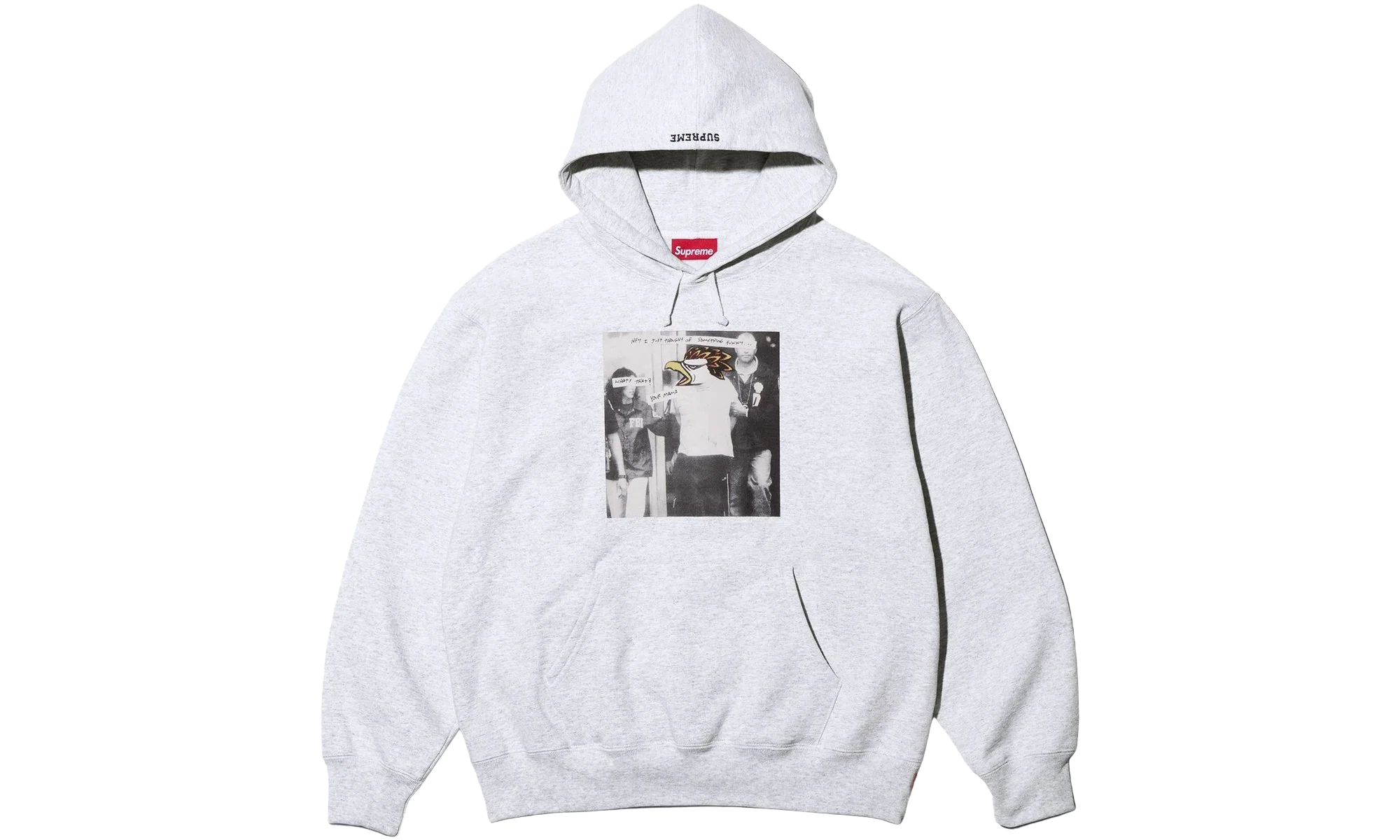 ANTIHERO® Hooded Sweatshirt "FW25 - Ash Grey" SU26323