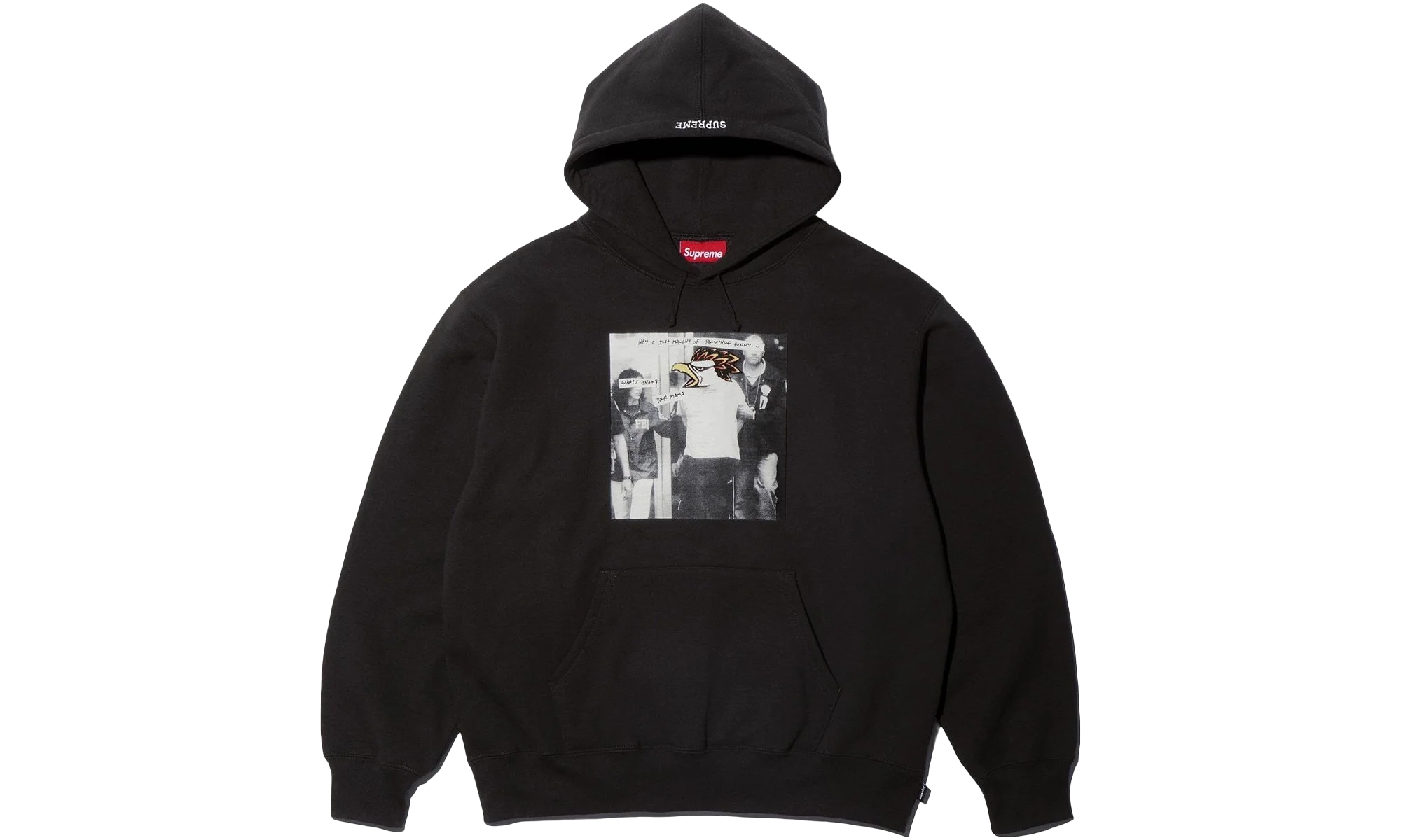 ANTIHERO® Hooded Sweatshirt "FW25 - Black" SU26322