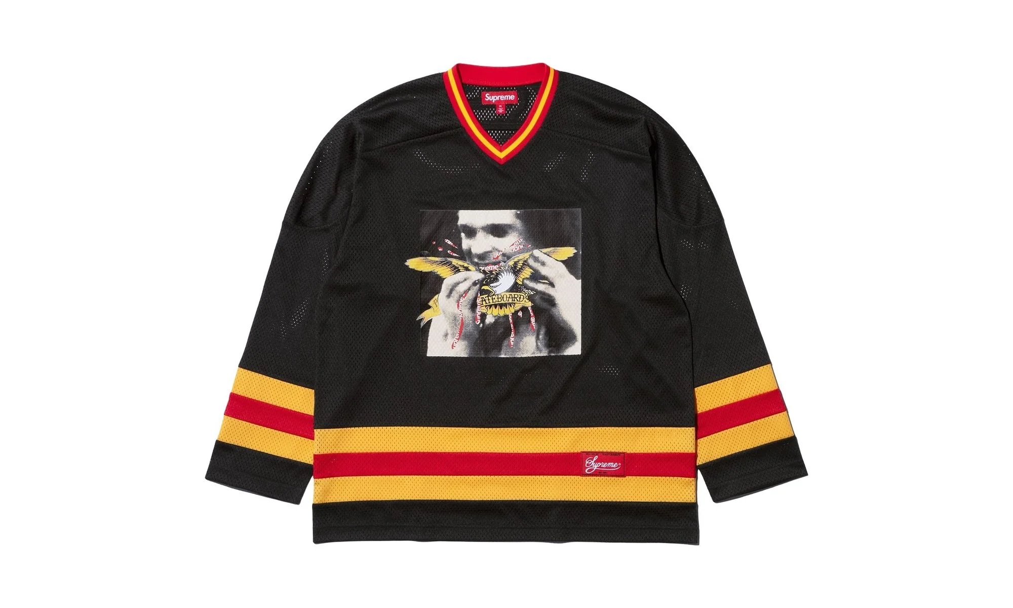 ANTIHERO Ozzy Hockey Jersey "FW25 - Black" SU26624