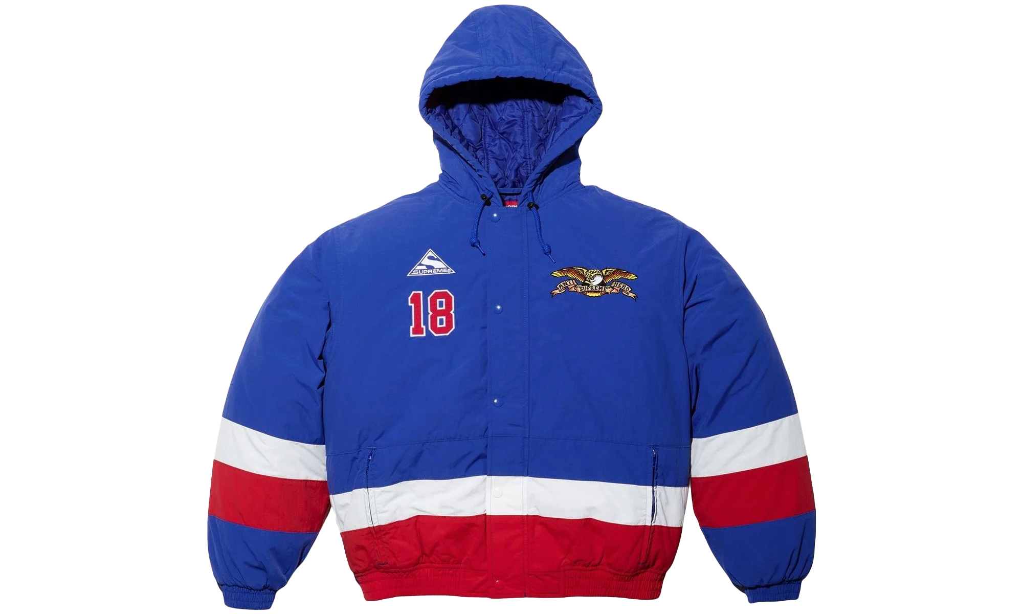 ANTIHERO® Stadium Jacket "FW25 - Royal" SU26335 - Image 2