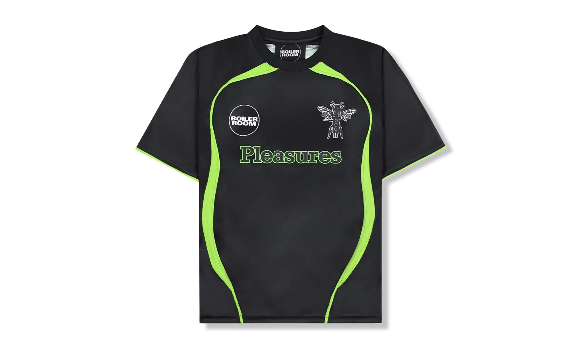 Aqua Soccer Jersey "Boiler Room Black" P25F005 BLACK