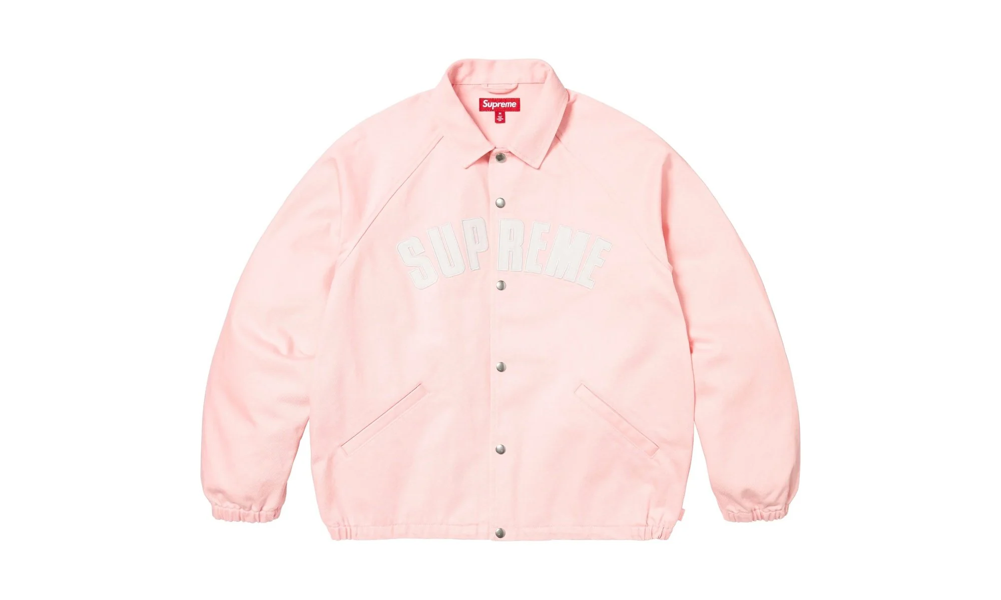 Arc Denim Coaches Jacket "FW25 - Light Pink" SU26594