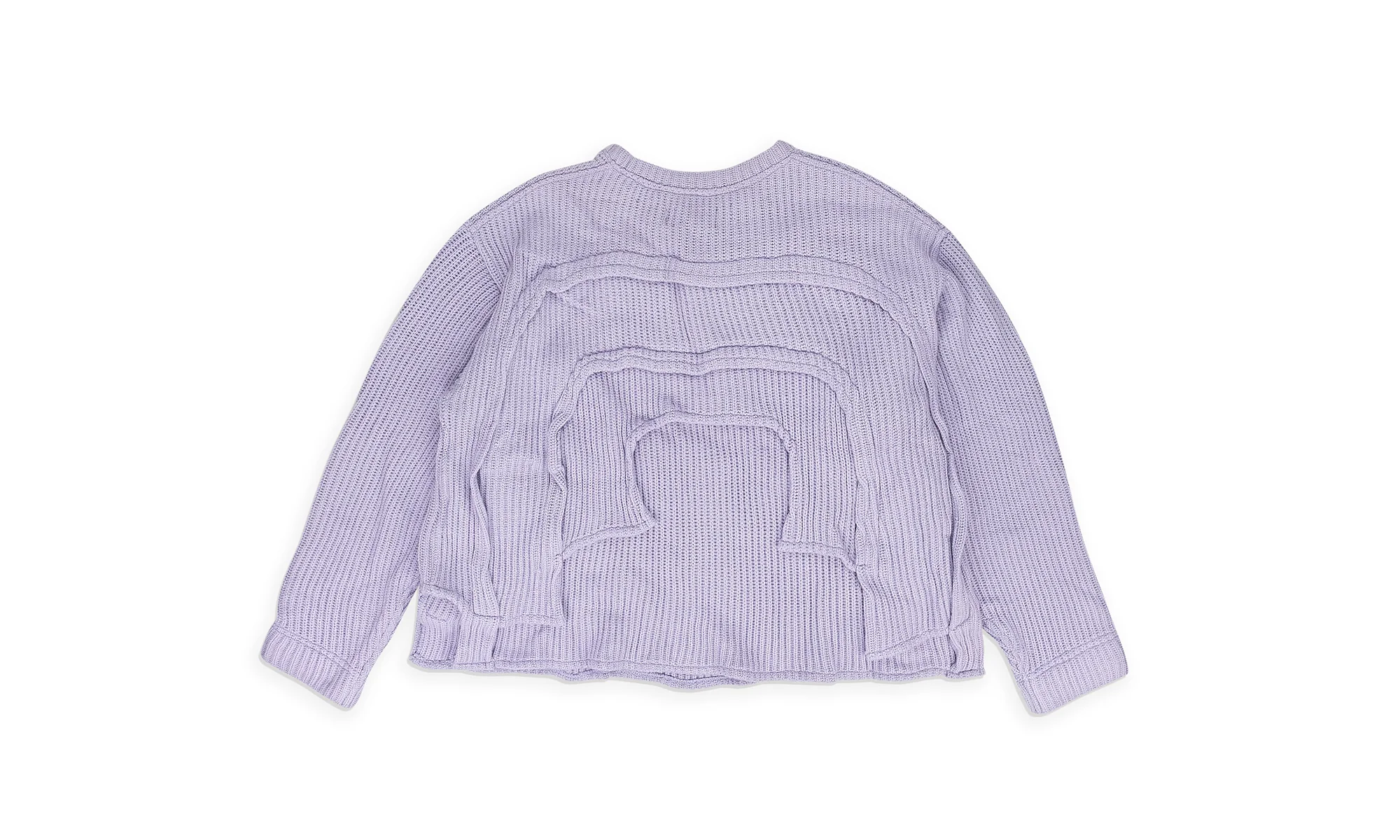 ARC WOVEN SWEATER "Purple" WDWMHDS 0070 - Image 2