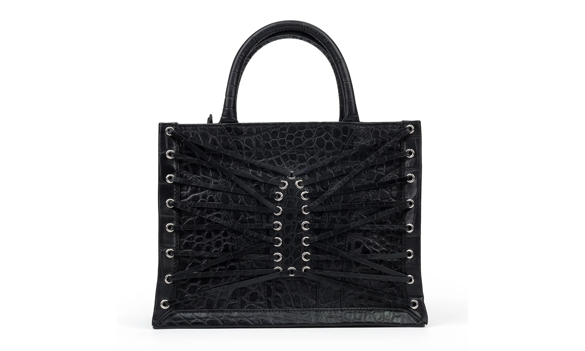 ARCH TOTE MINI MESSENGER BAG "BLACK" 3340350002SS24