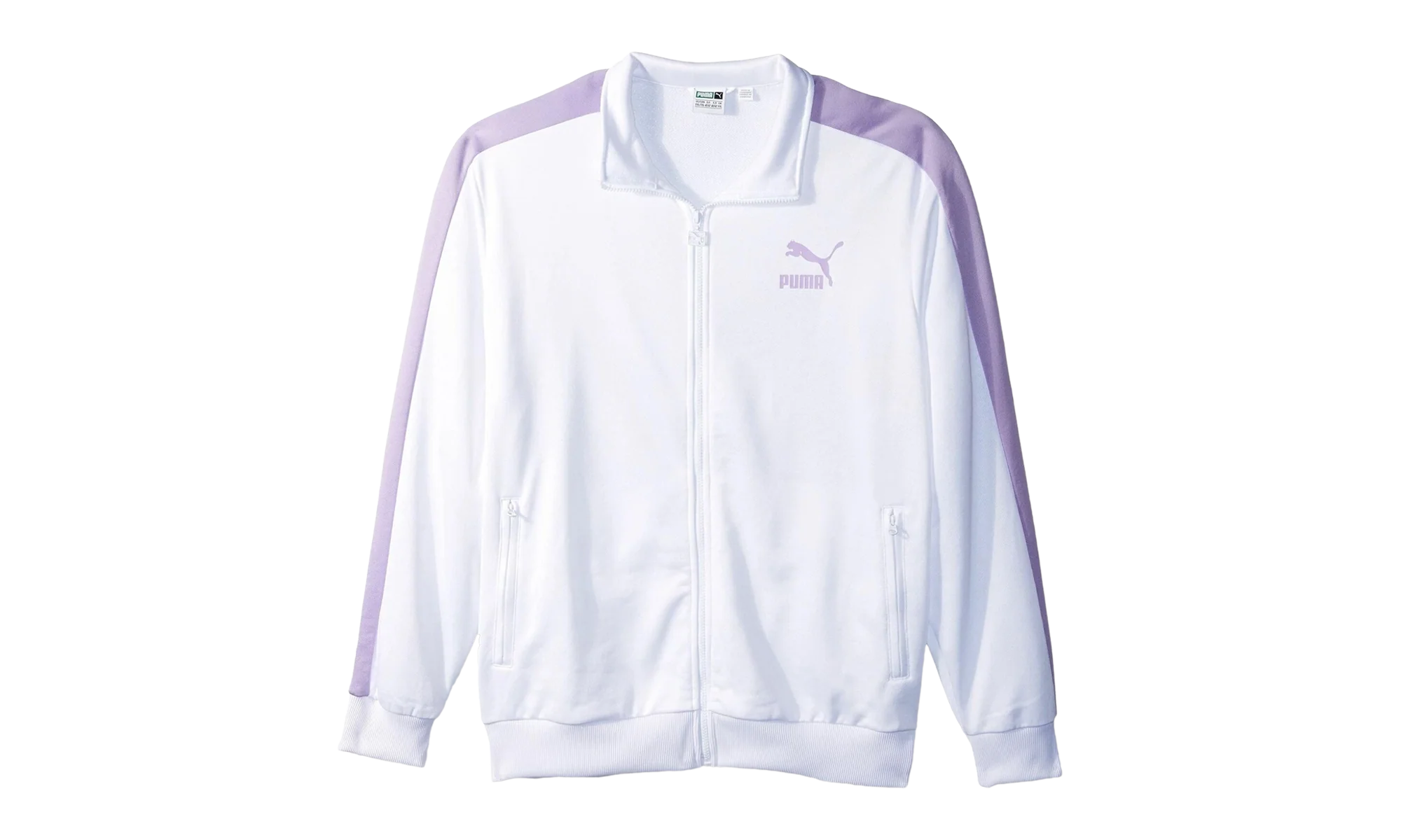 Archive T7 Track Jacket "Puma White / Purple Rose" 572658 63