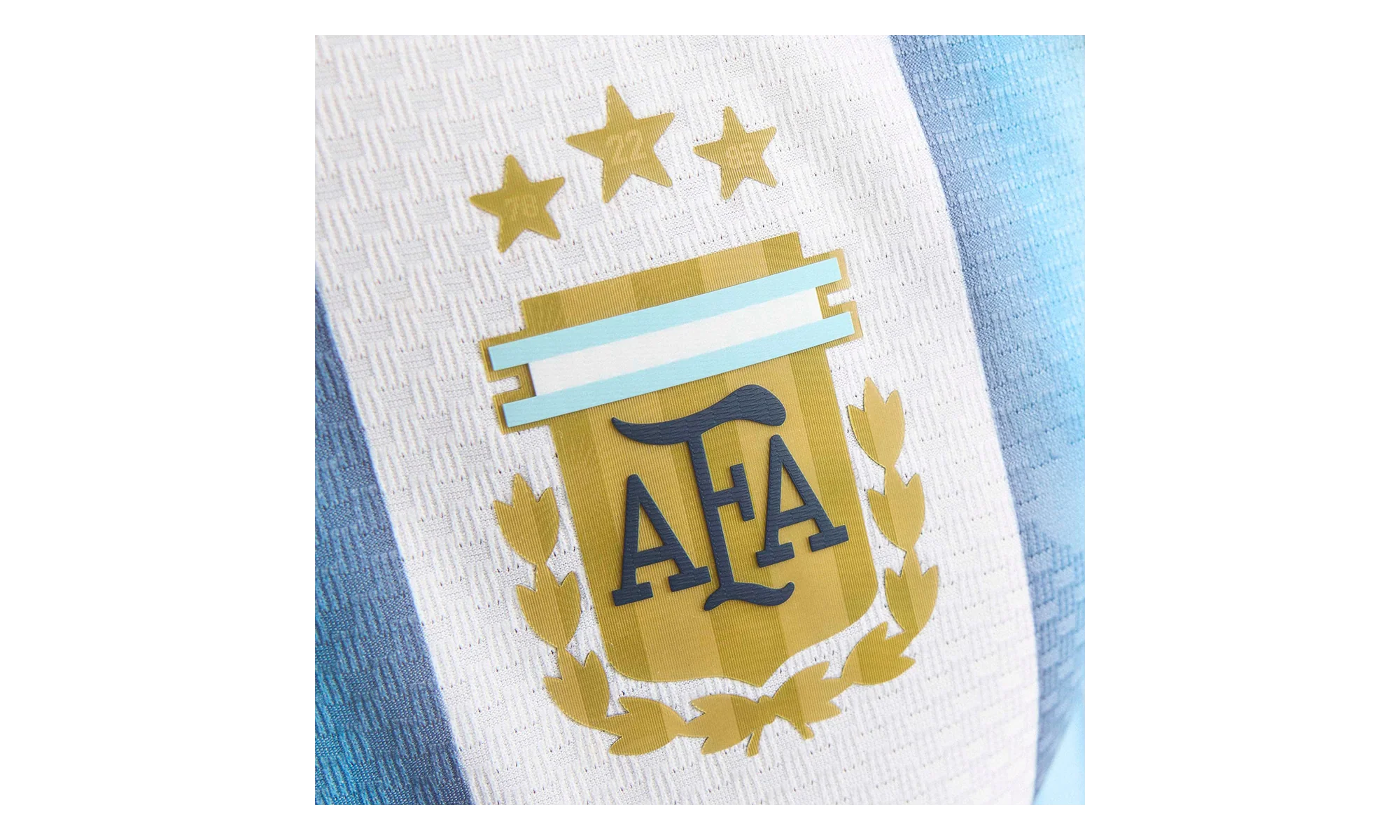 Argentina 26 Home Messi Authentic Jersey "White / Icey Blue / Light Blue" KH3934 - Image 2