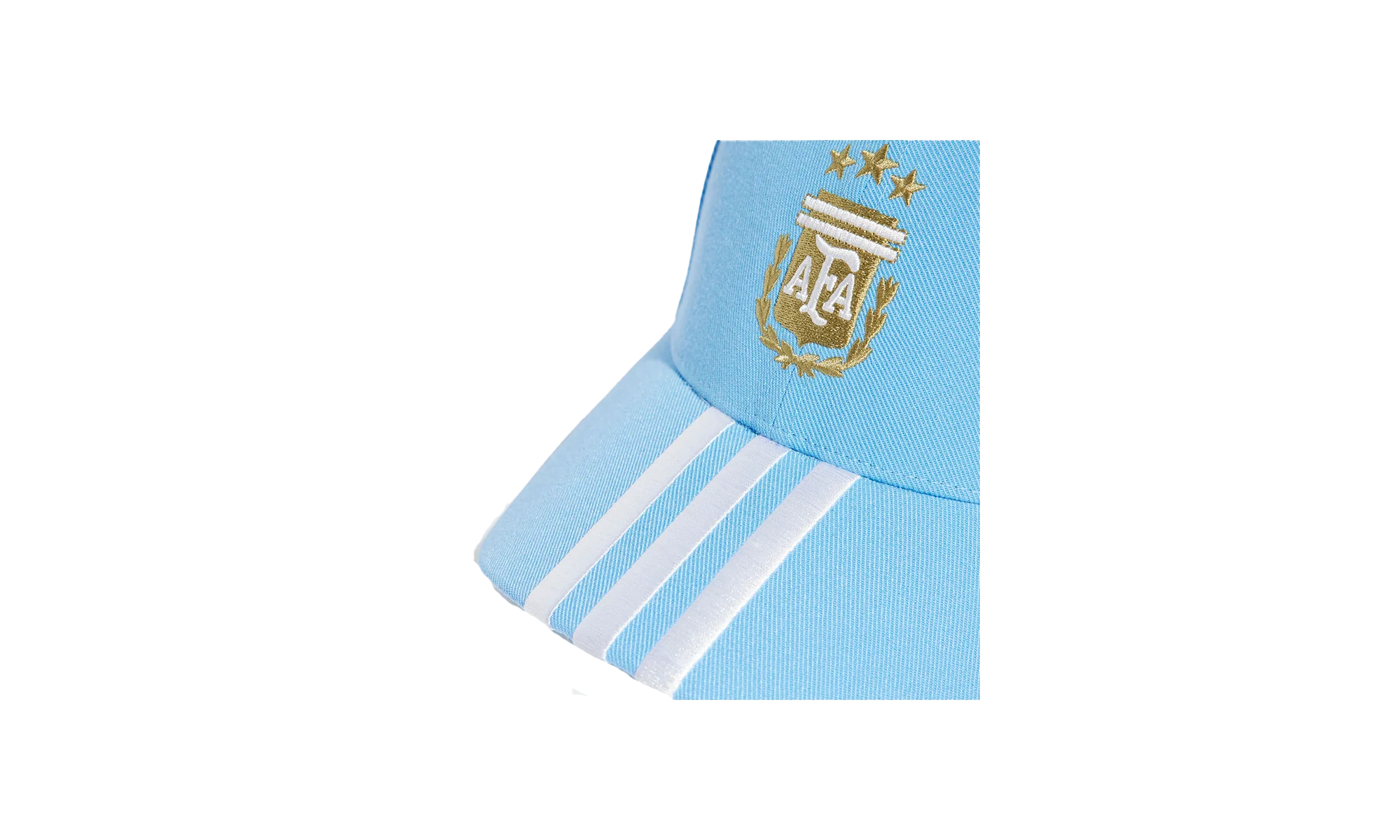 ARGENTINA BASEBALL CAP "Blue Burst / White / Dark Football Gold" IN7186 - Image 2