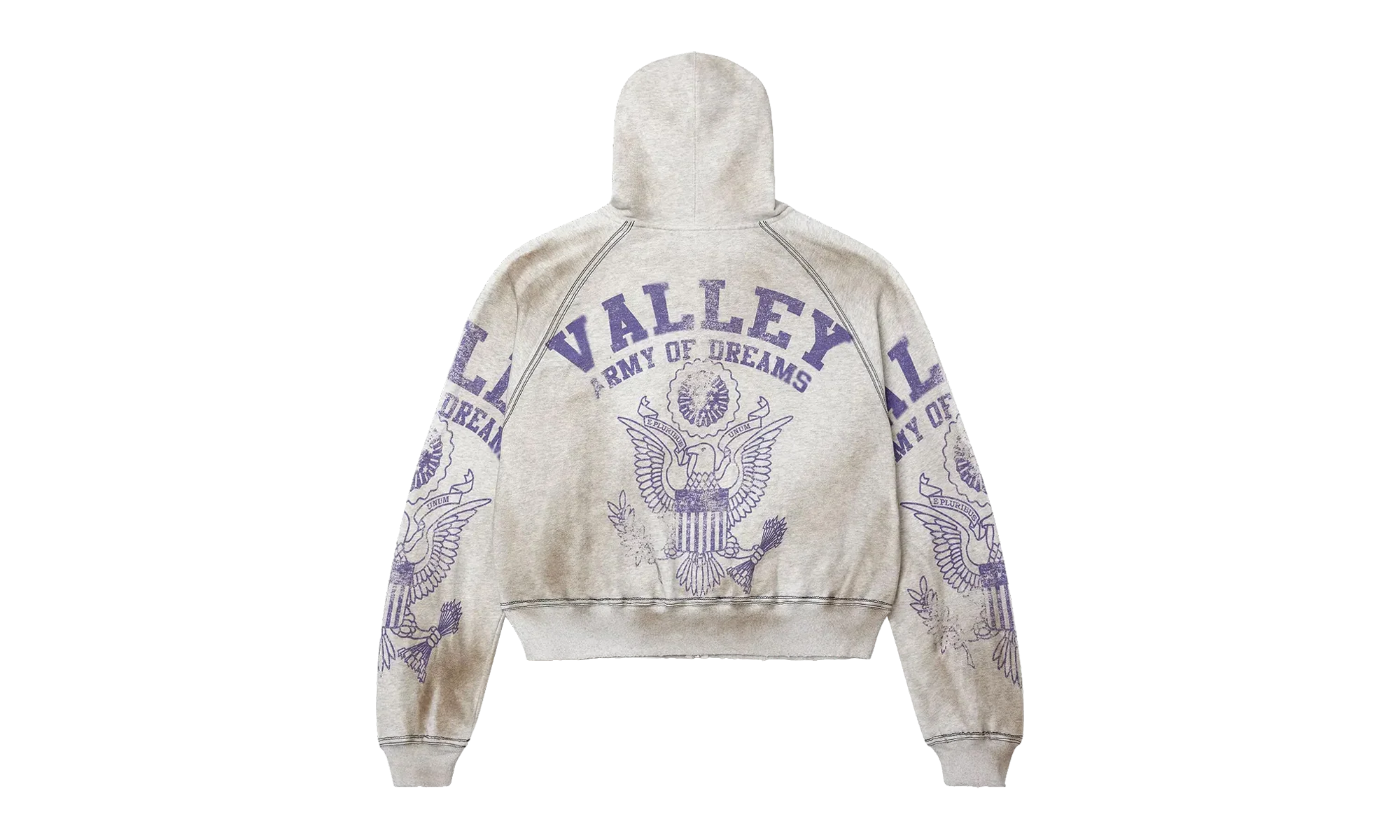 Army Zip Up "Dirt/Grey" HW227WTI - Image 2