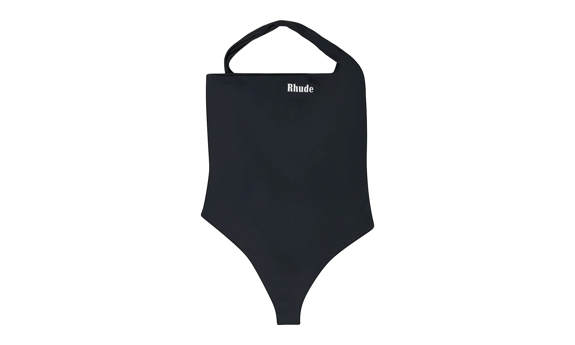 ASYMMETRIC ONE-PIECE SWIMSUIT "BLACK" RHSS24BI02851372 BLK