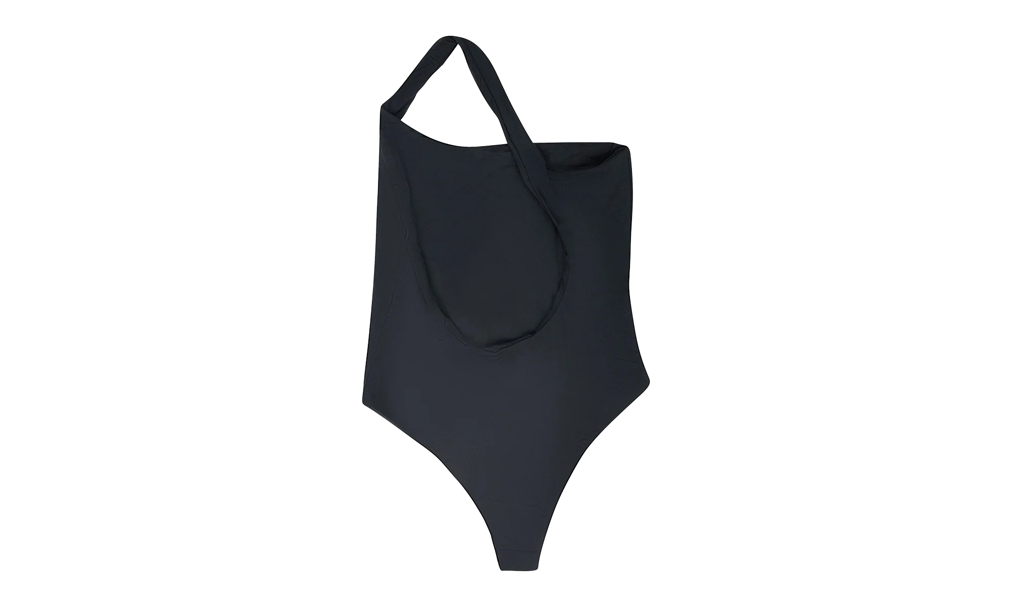 ASYMMETRIC ONE-PIECE SWIMSUIT "BLACK" RHSS24BI02851372 BLK - Image 2