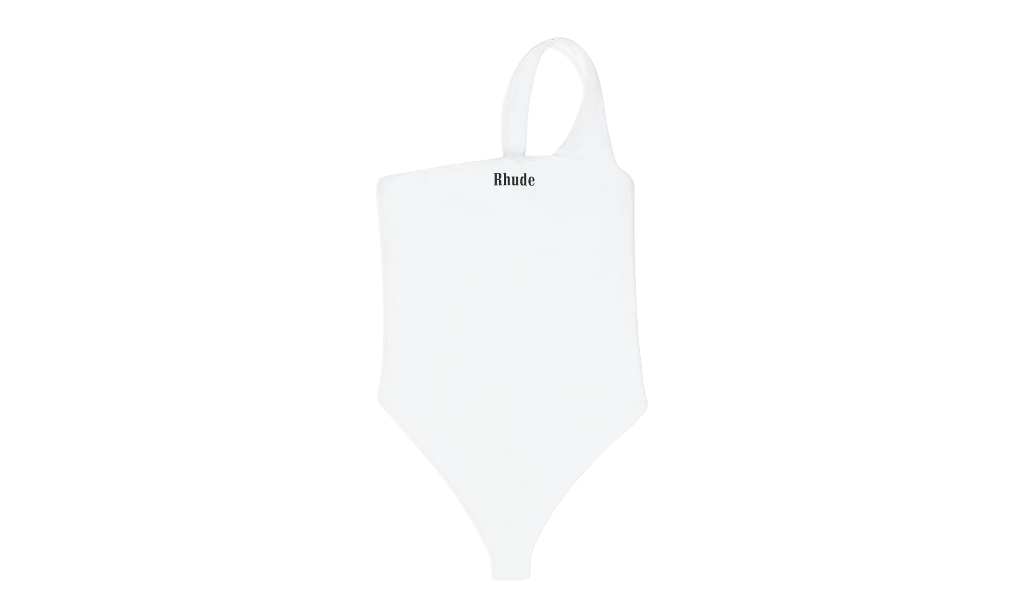 ASYMMETRIC ONE-PIECE SWIMSUIT "WHITE" RHSS24BI02851372 WHT