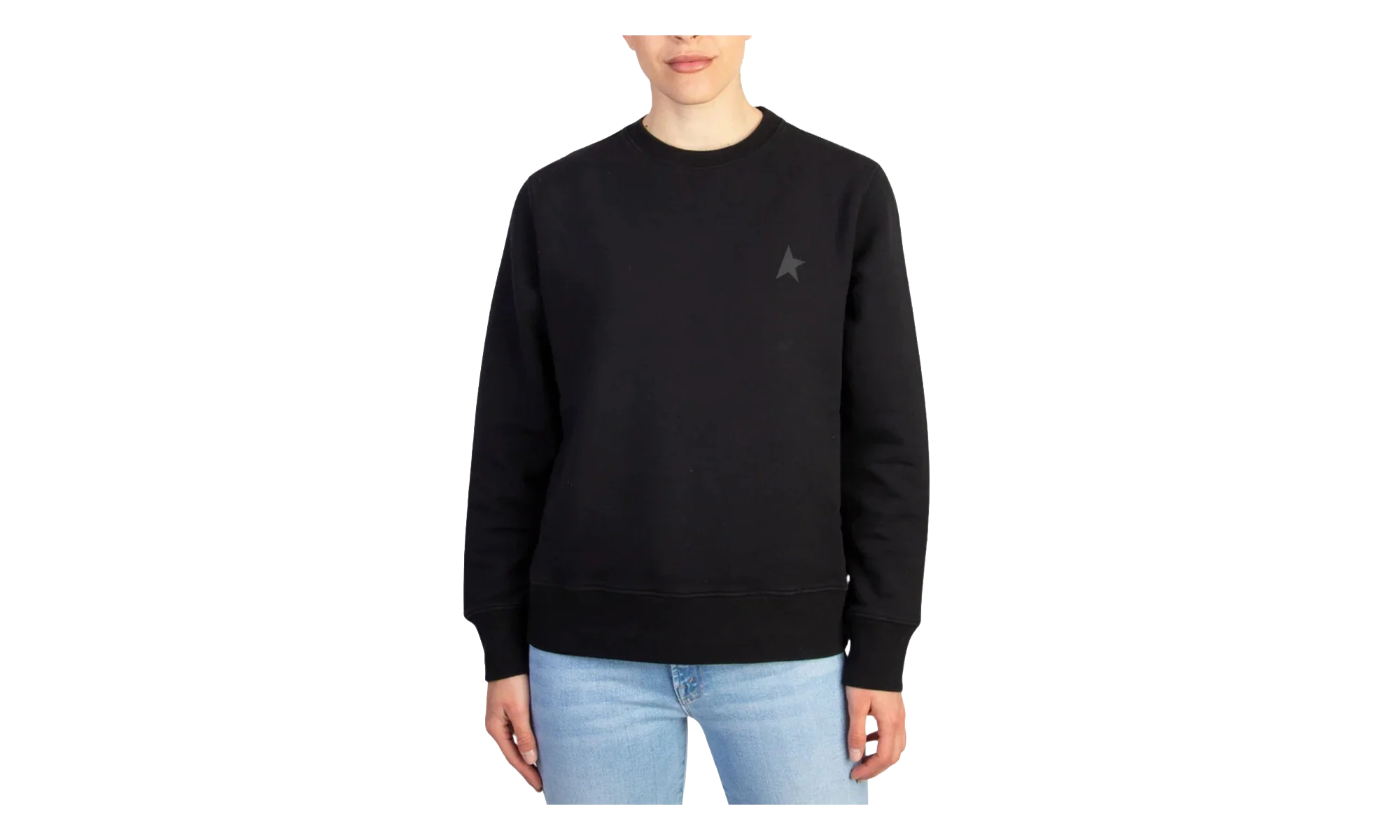 Athena Star Collection Sweatshirt WMNS "Black" GWP01223.P000525.90100 - Image 2