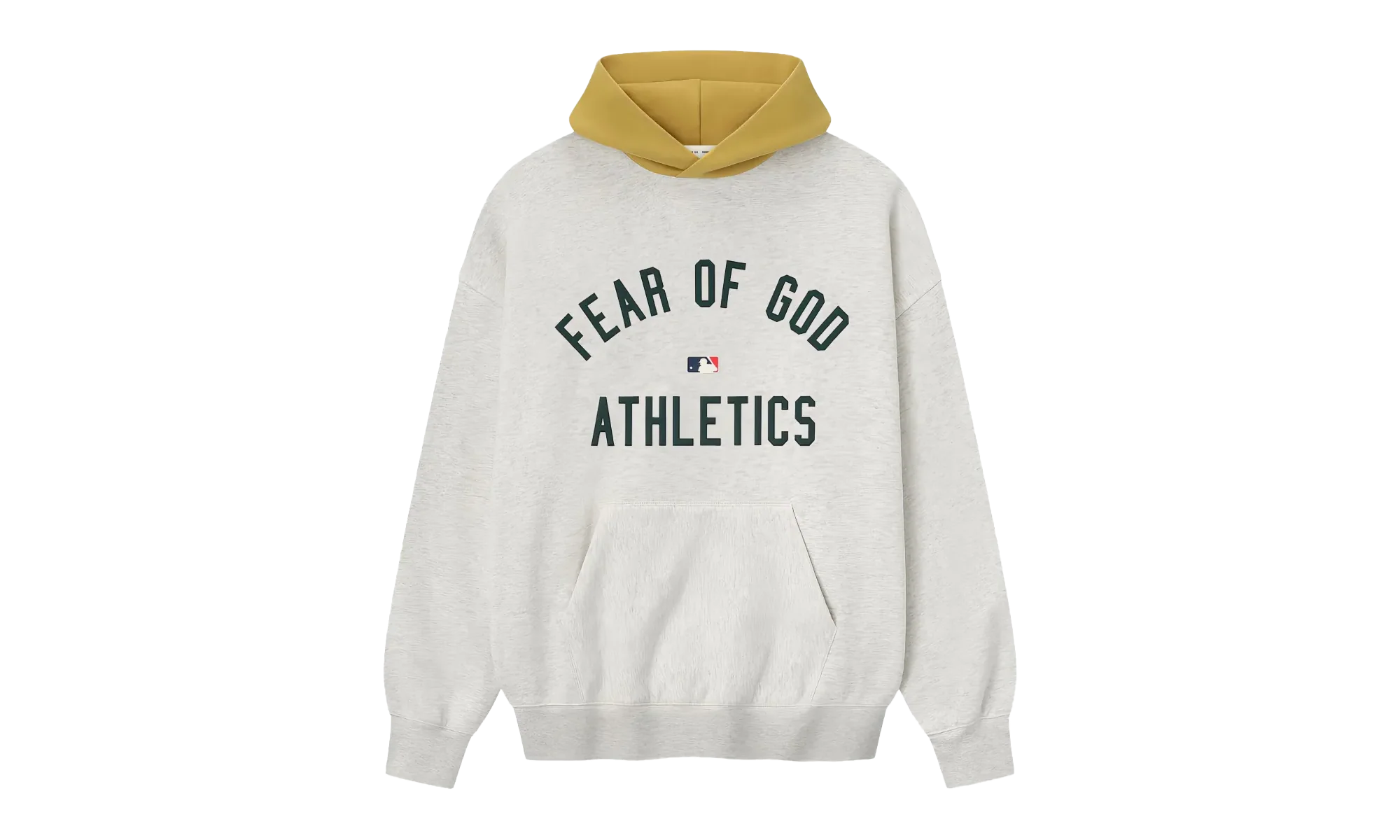 Athletics Sport Hoodie "Oatmeal Heather / Canyon" 192ML252004F