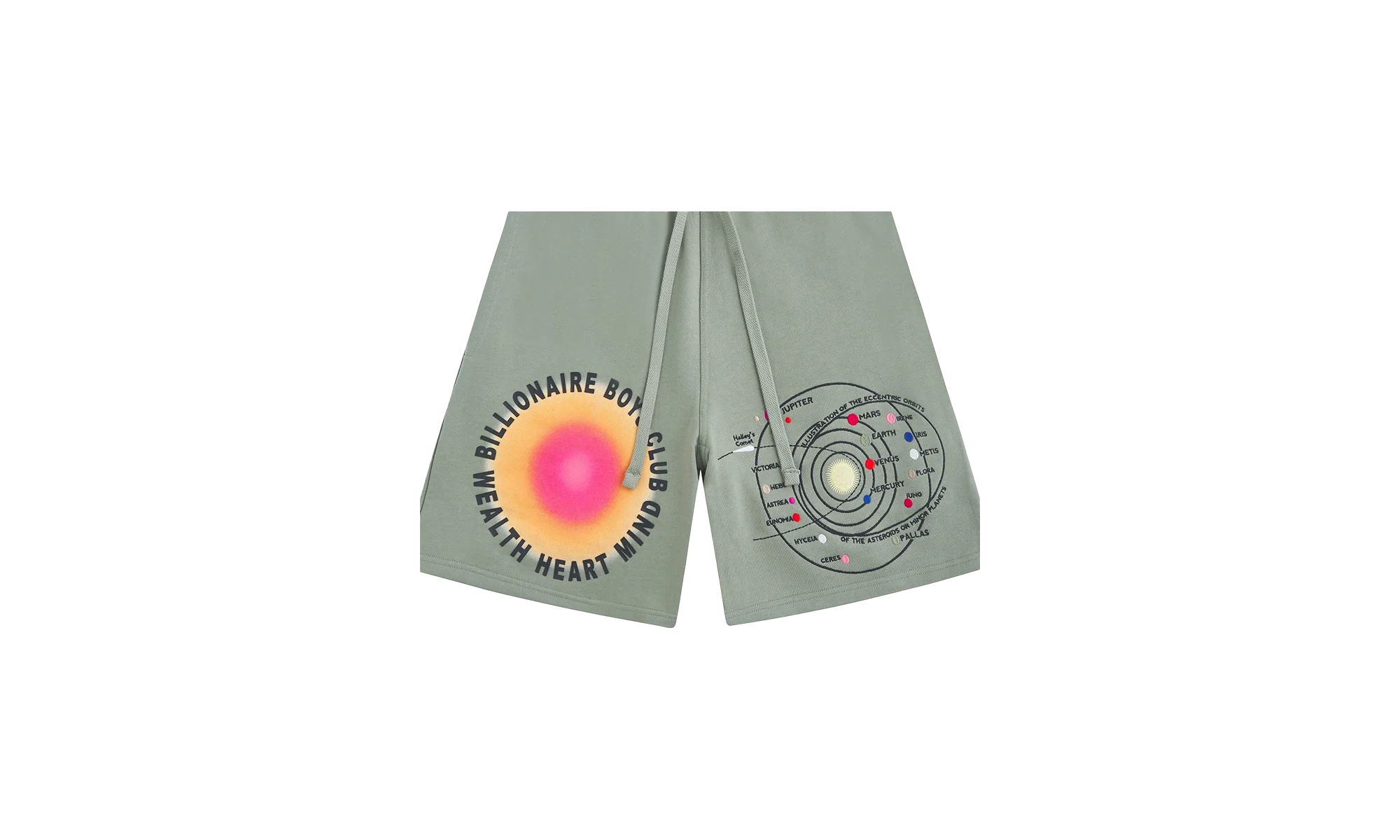 Aura Sweatshort "Oil Green" 841 6106 GRN - Image 2