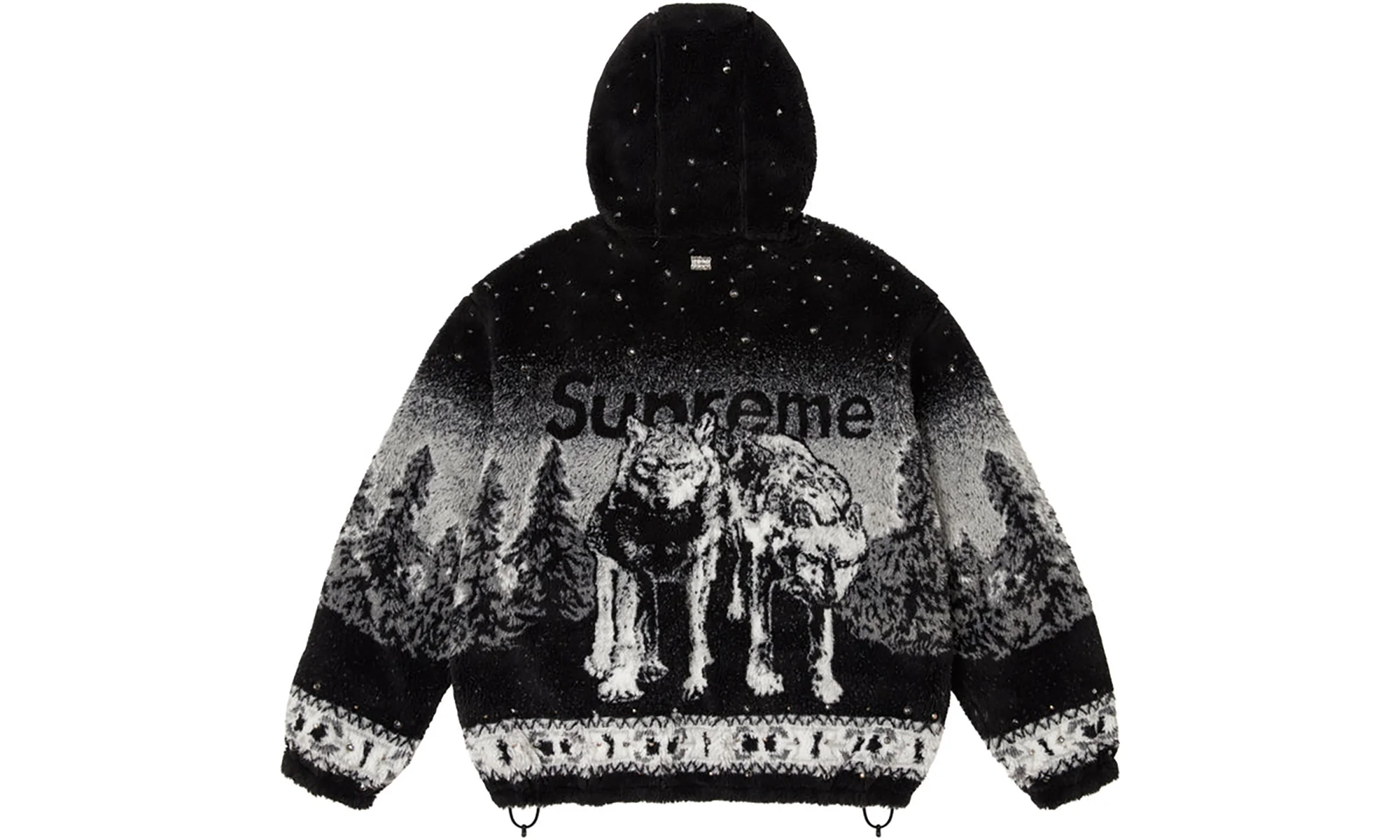 b.b. Simon Reversible Hooded Fleece Jacket "FW25 - BLACK" SU26718 - Image 3