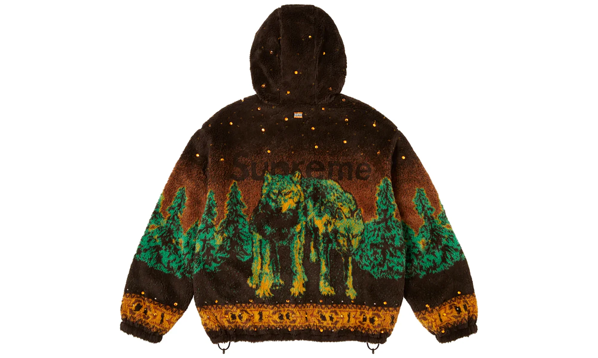 b.b. Simon Reversible Hooded Fleece Jacket "FW25 - Brown" SU26716 - Image 3
