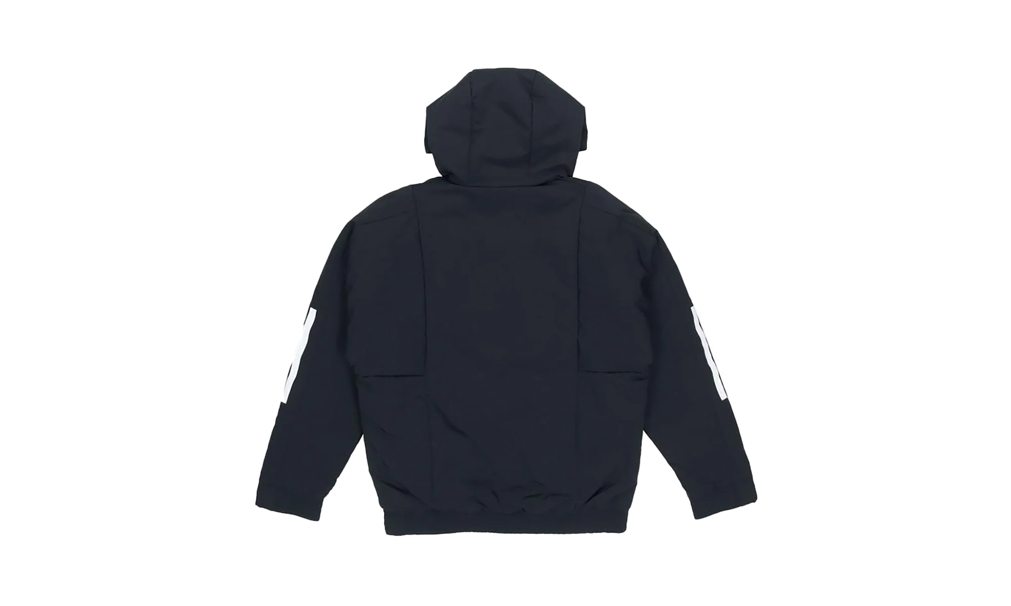 Back to Sport Hooded Jacket "Black / White" FT2447 - Image 2