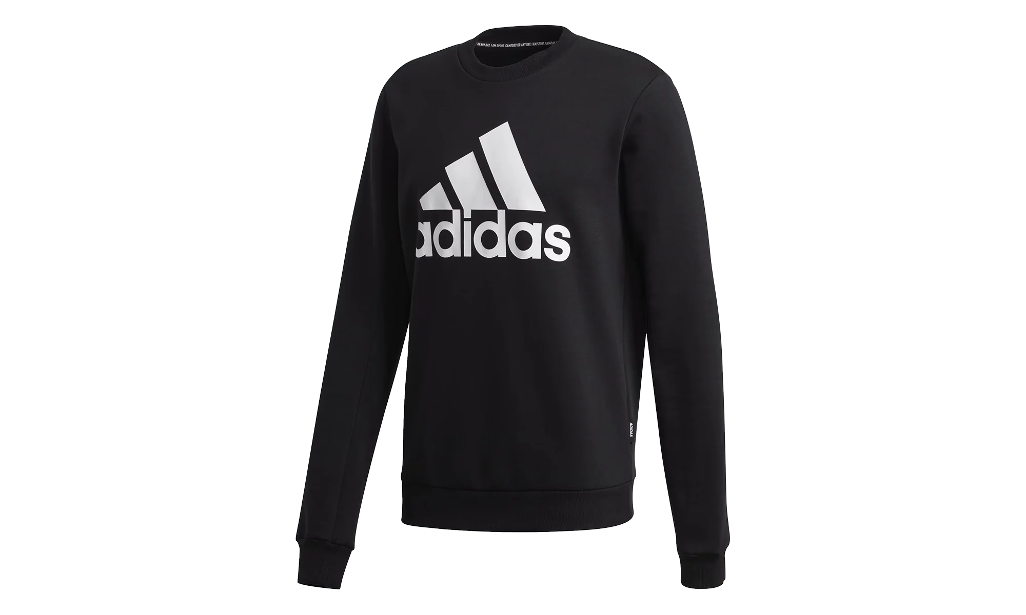Badge of Sport Fleece Sweatshirt "Black" GC7336