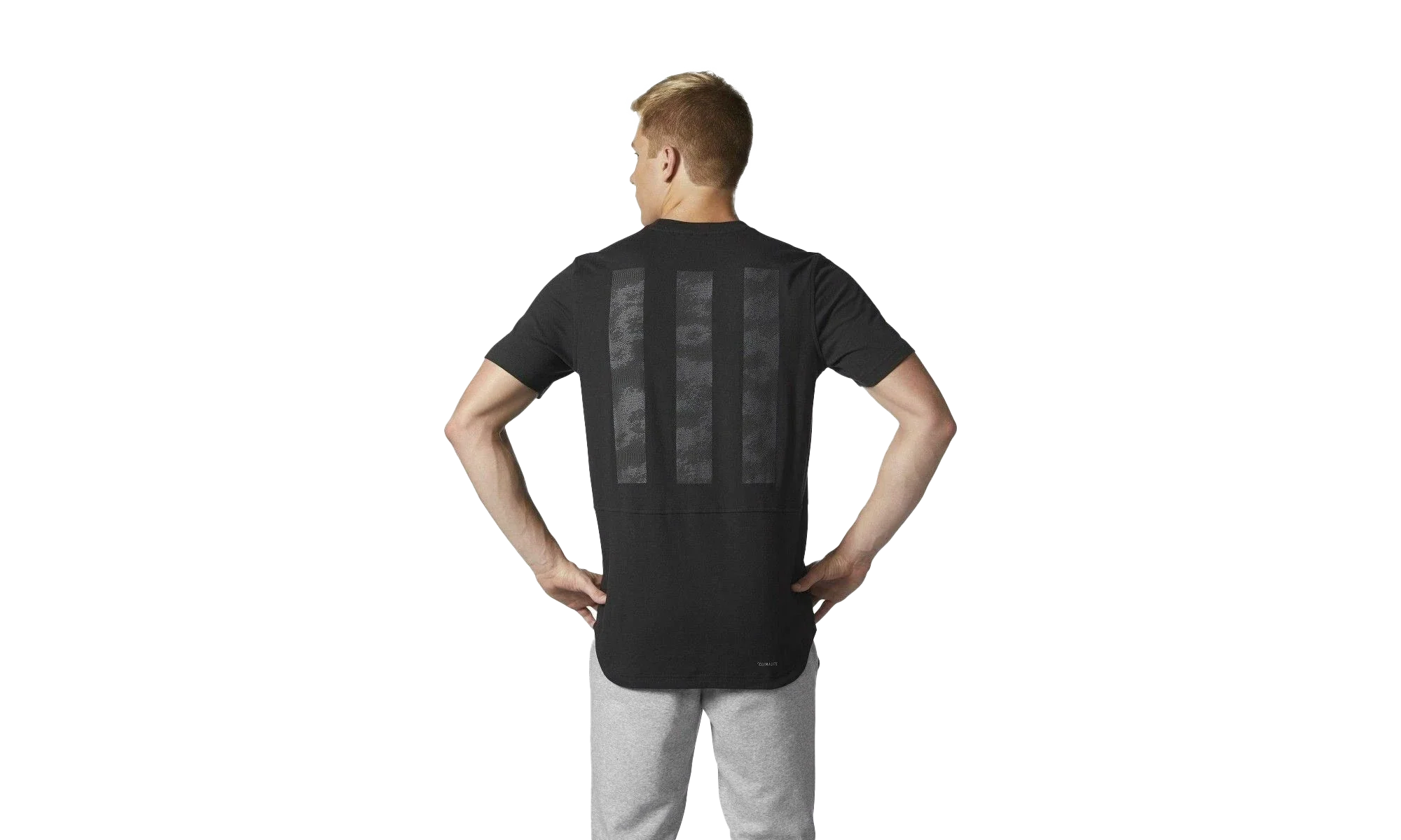 Badge Of Sport Tee "Black / Grey Five" CD4321 - Image 2