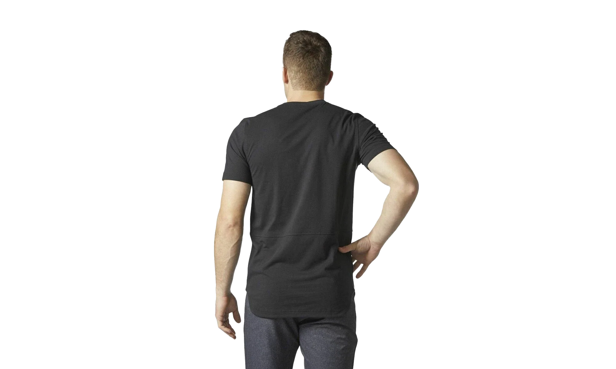 Badge Of Sport Tee "Black / Iridescent" CG2387 - Image 2