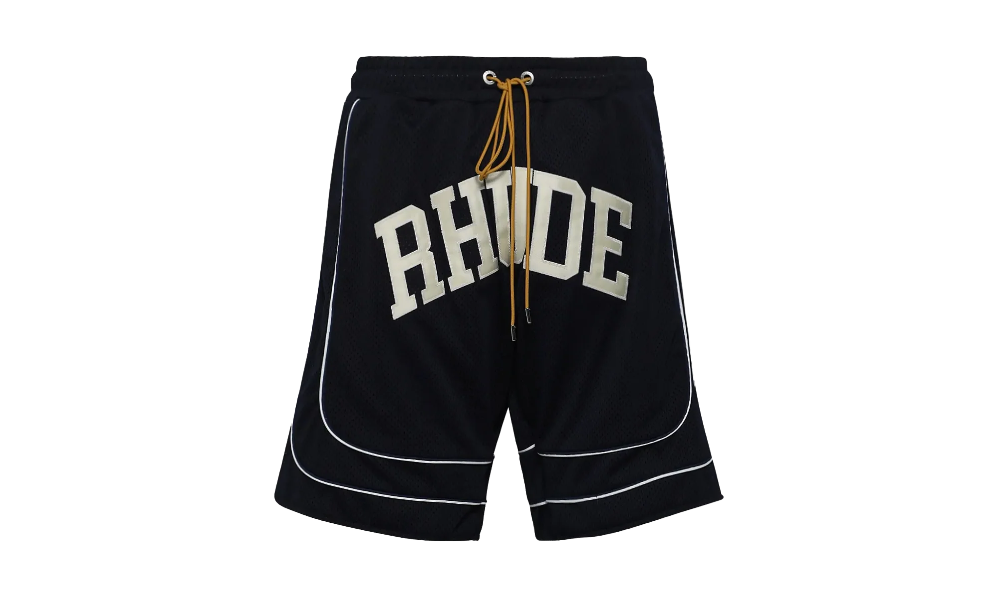 BAGGY COLLEGIATE LOGO SHORTS "NAVY / CREAM" RHFW25SH01041 3176