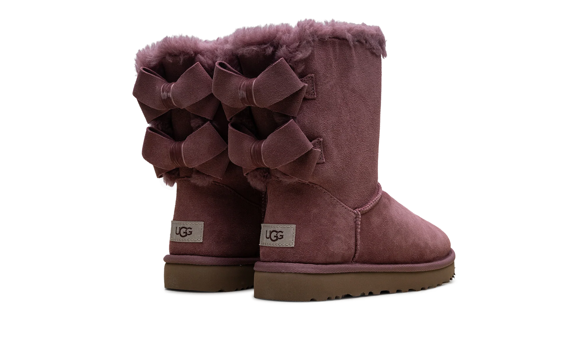 Bailey Suede Bow WMNs "Pink" 1153475 PWN - Image 3