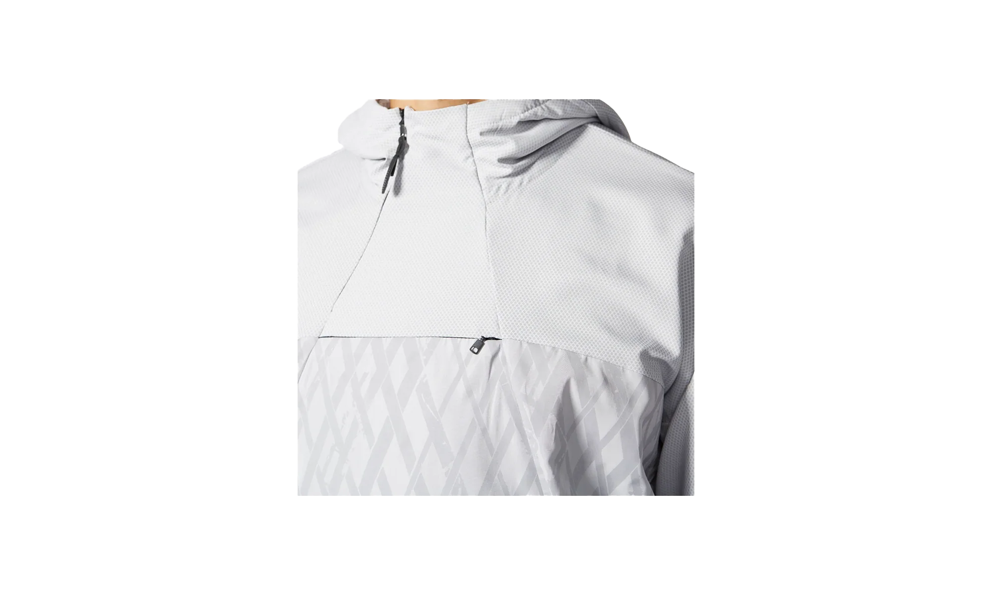 Ball 365 Windbreaker Jacket "Grey" AZ2044 - Image 2