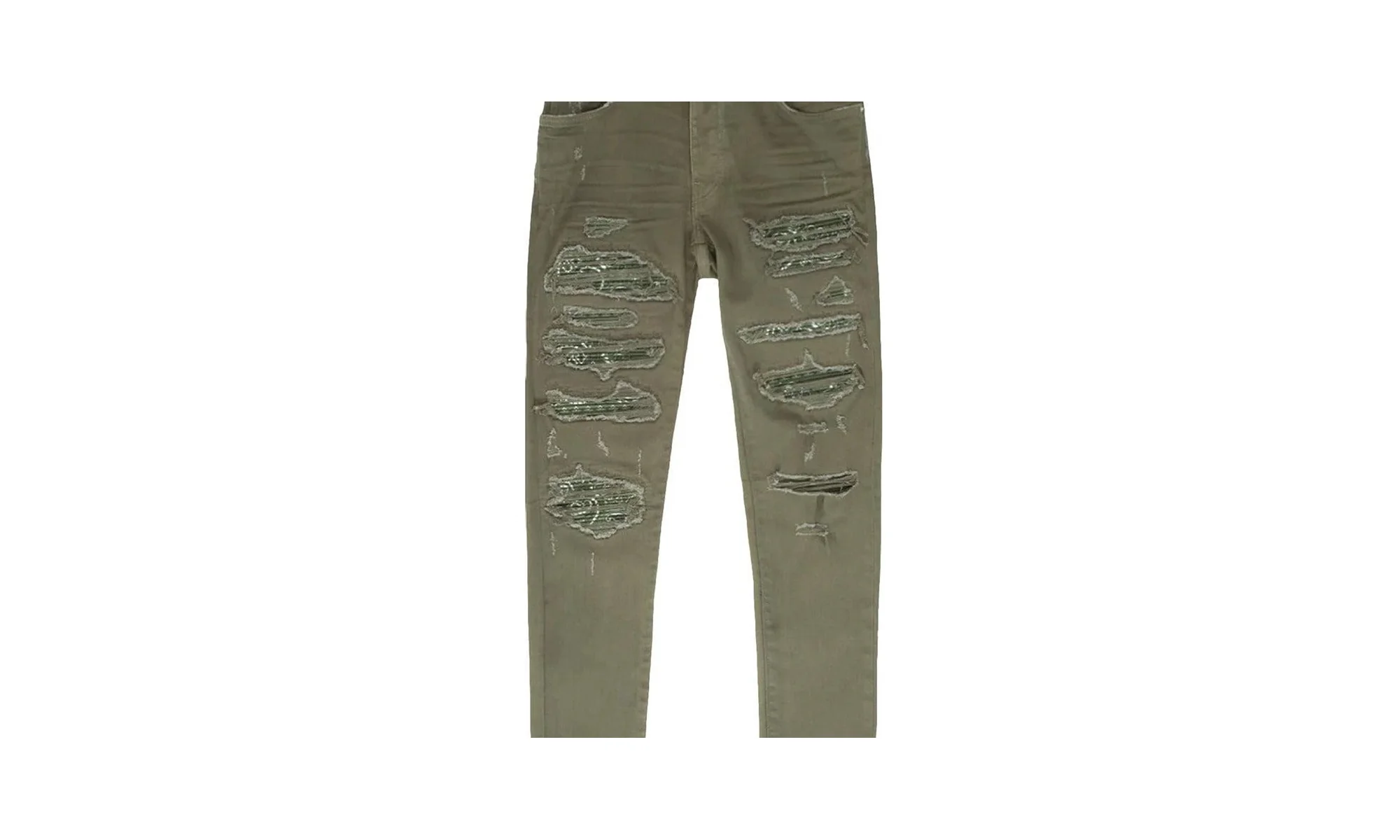Bandana Thrasher Jean "Olive Green" PS22MDS061 351 - Image 2